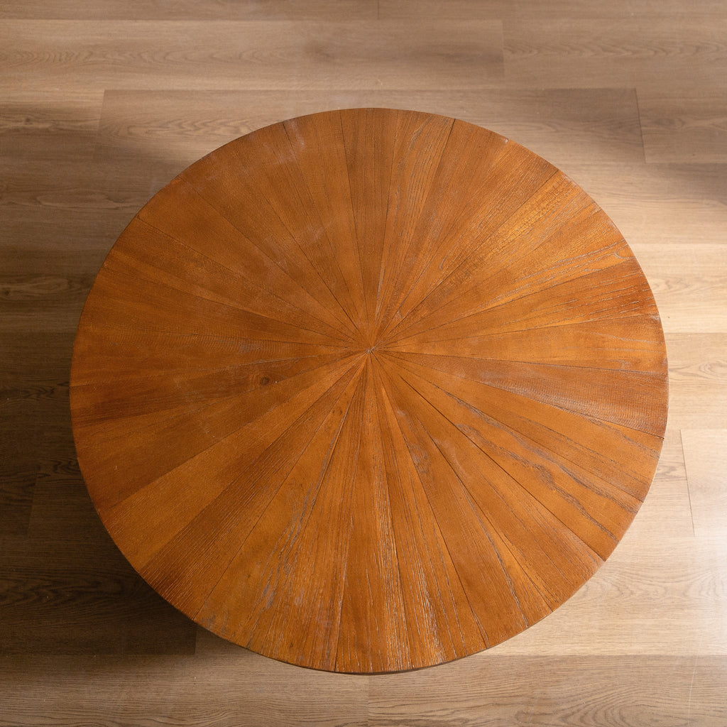 Bucket Shaped Drum Coffee Table
