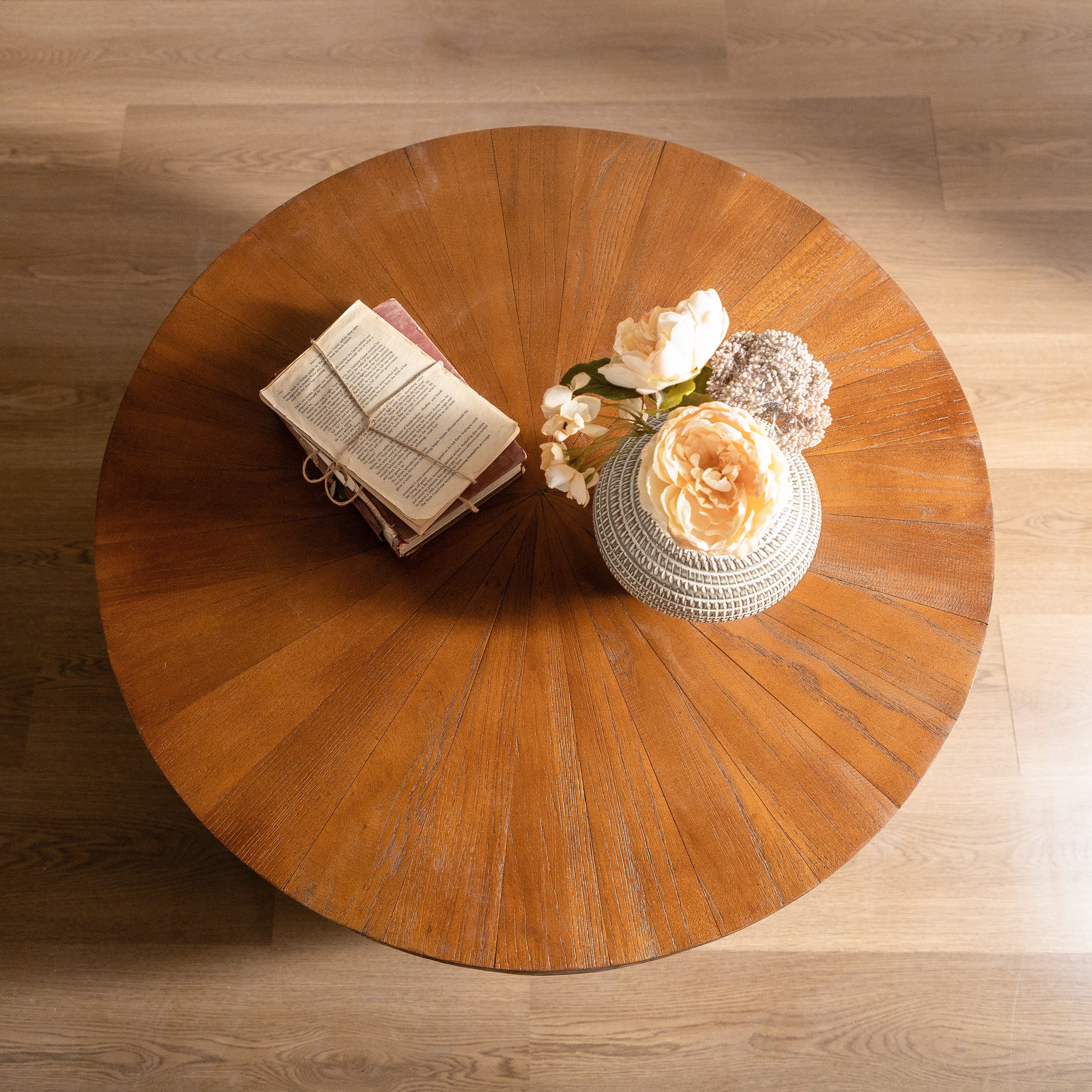 Bucket Shaped Drum Coffee Table