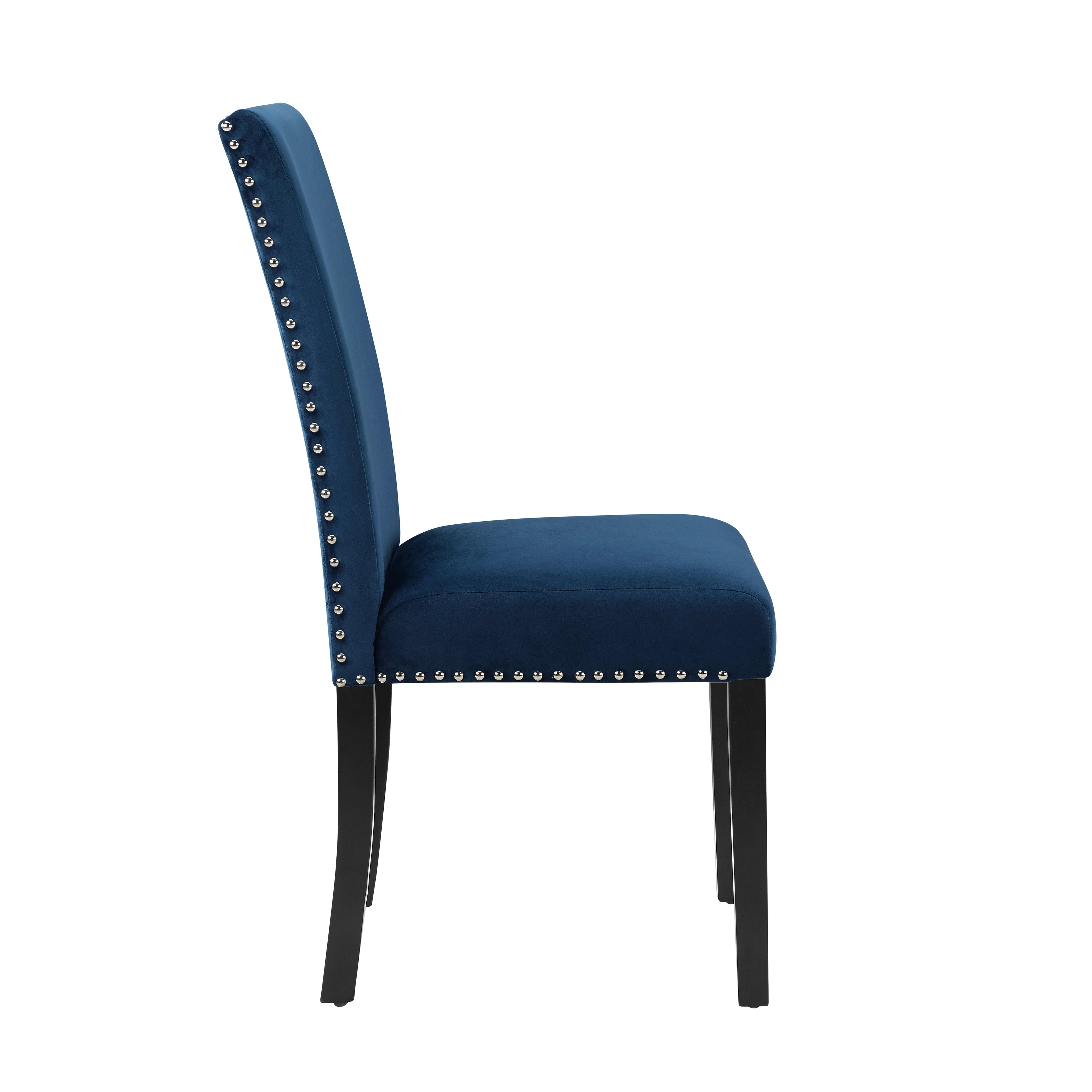 Eleanor Velvet Upholstered Dining Chairs, Set of 2