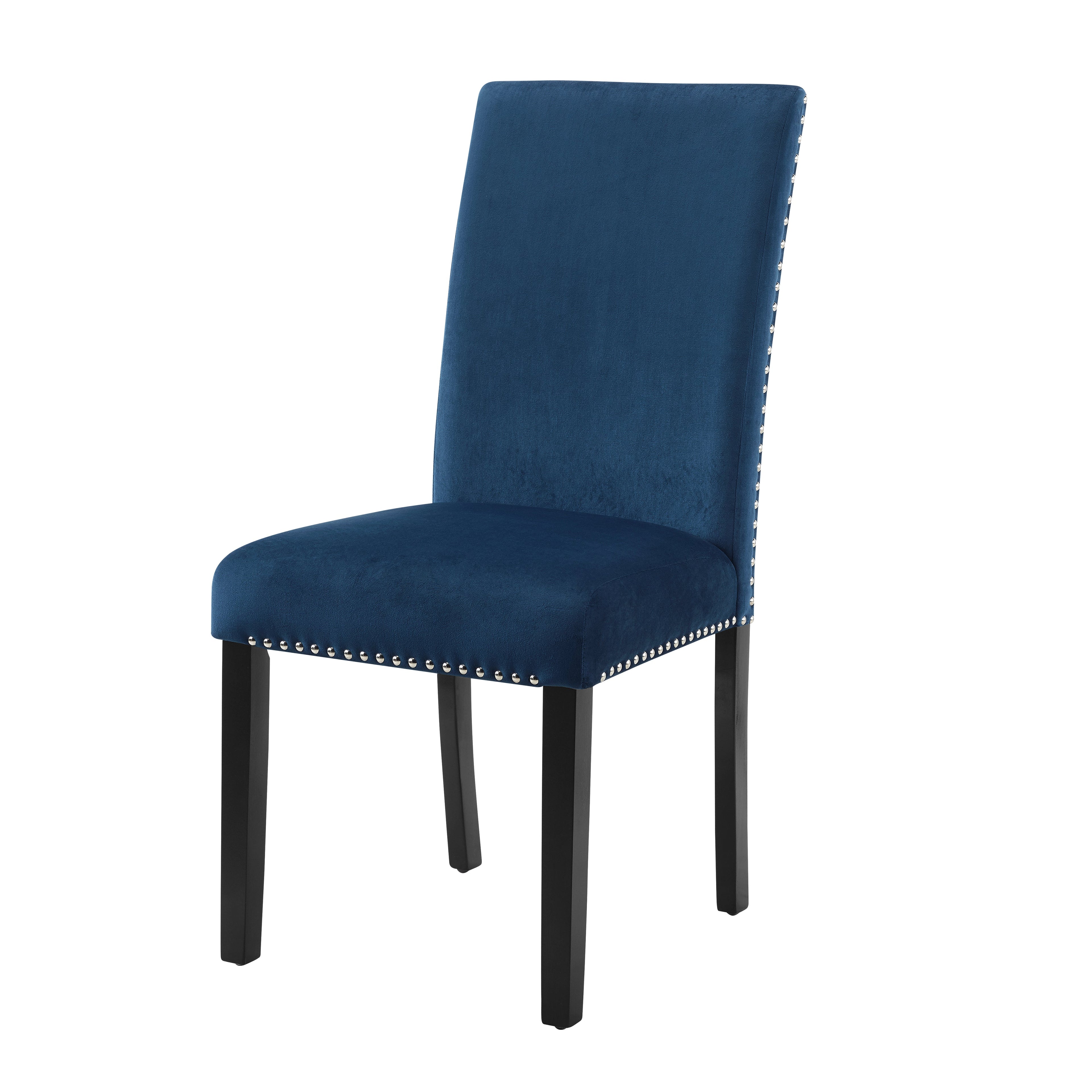 Eleanor Velvet Upholstered Dining Chairs, Set of 2