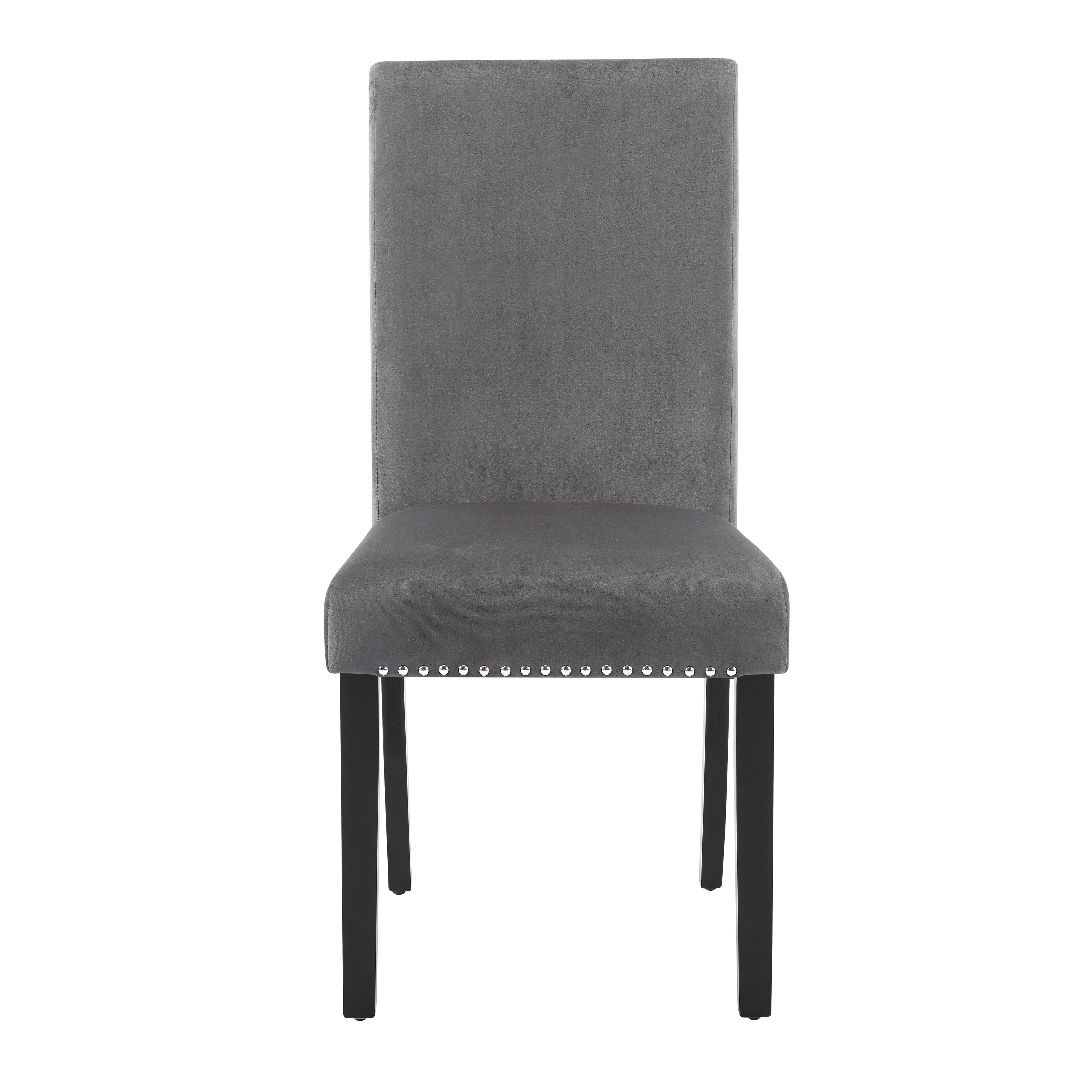 Eleanor Velvet Upholstered Dining Chairs, Set of 2