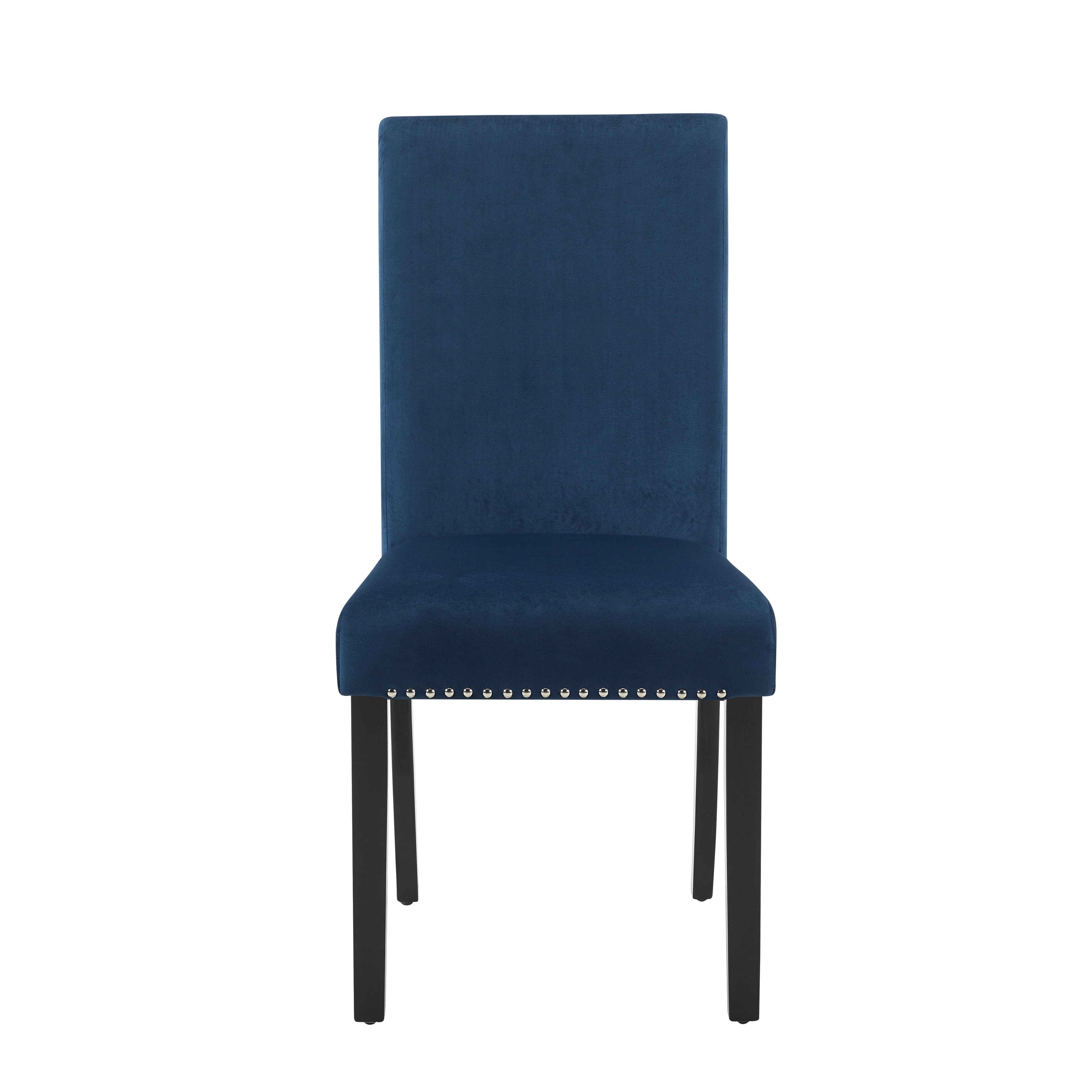 Eleanor Velvet Upholstered Dining Chairs, Set of 2