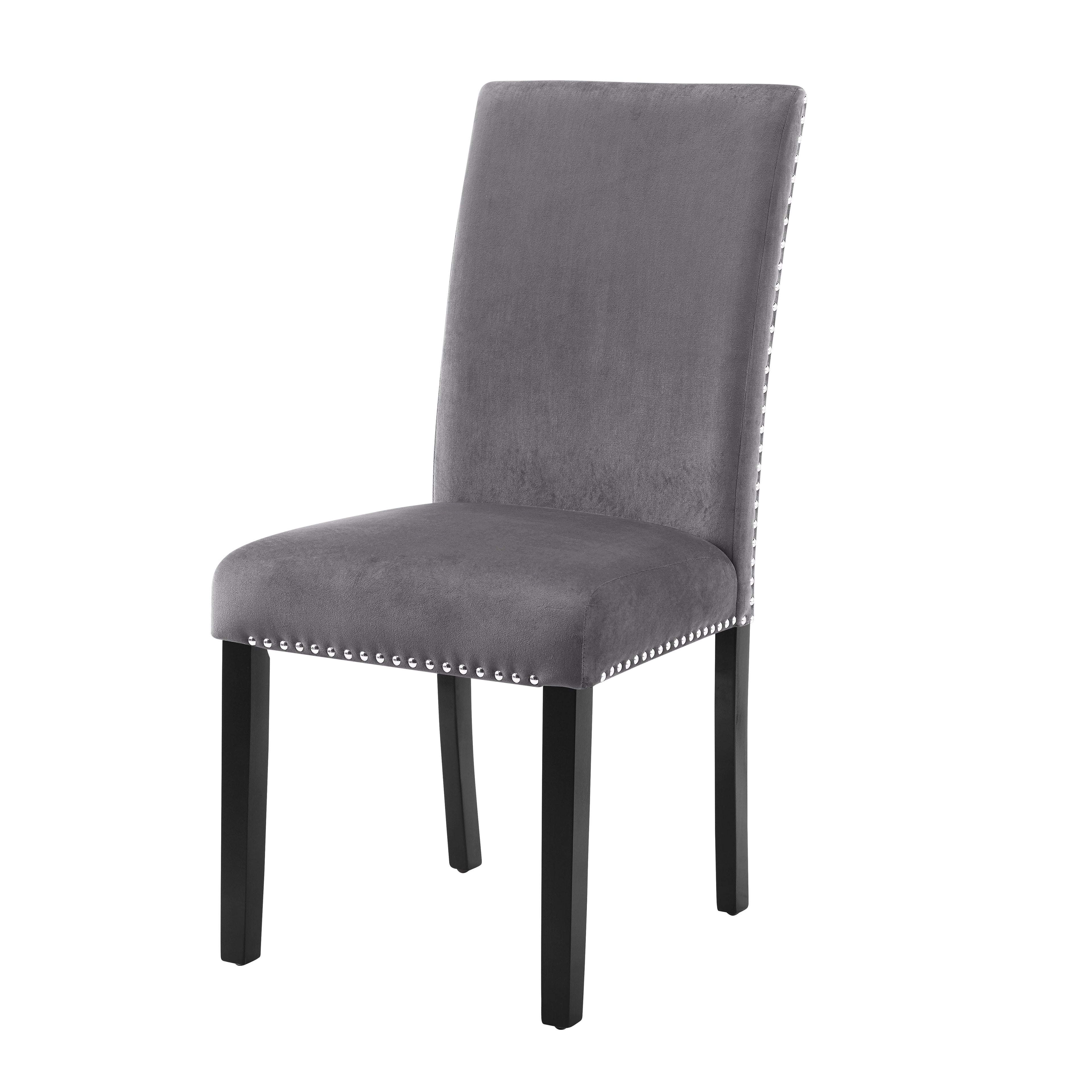 Eleanor Velvet Upholstered Dining Chairs, Set of 2