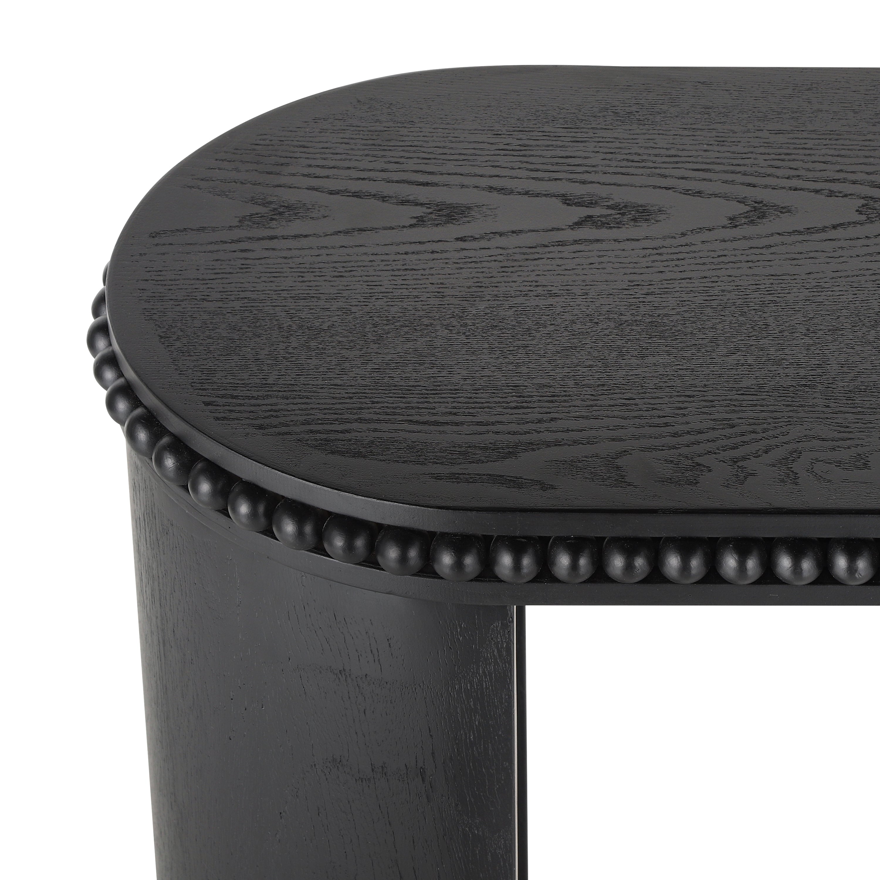 Beaded Trim Console Table