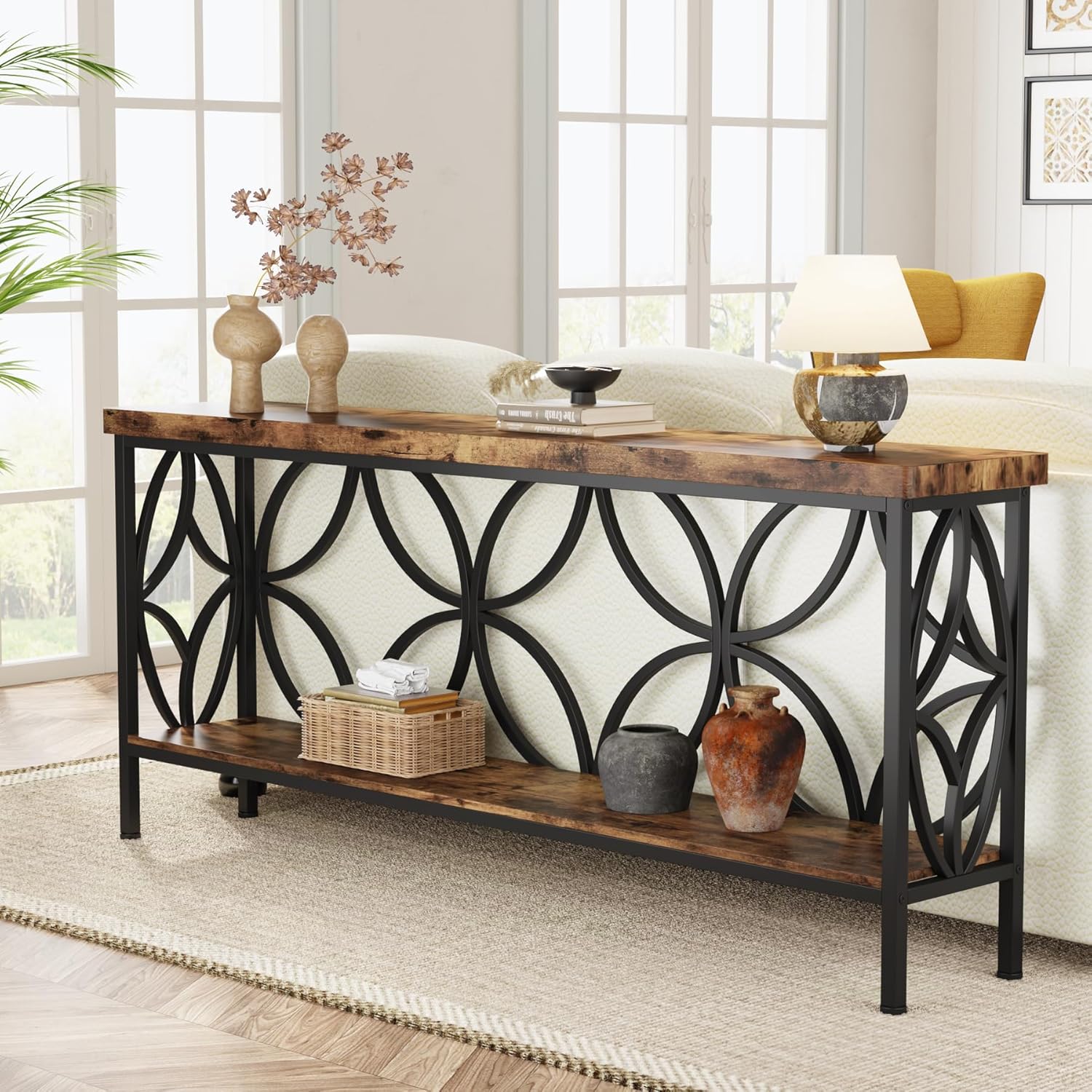 Stonebridge Industrial Console Table