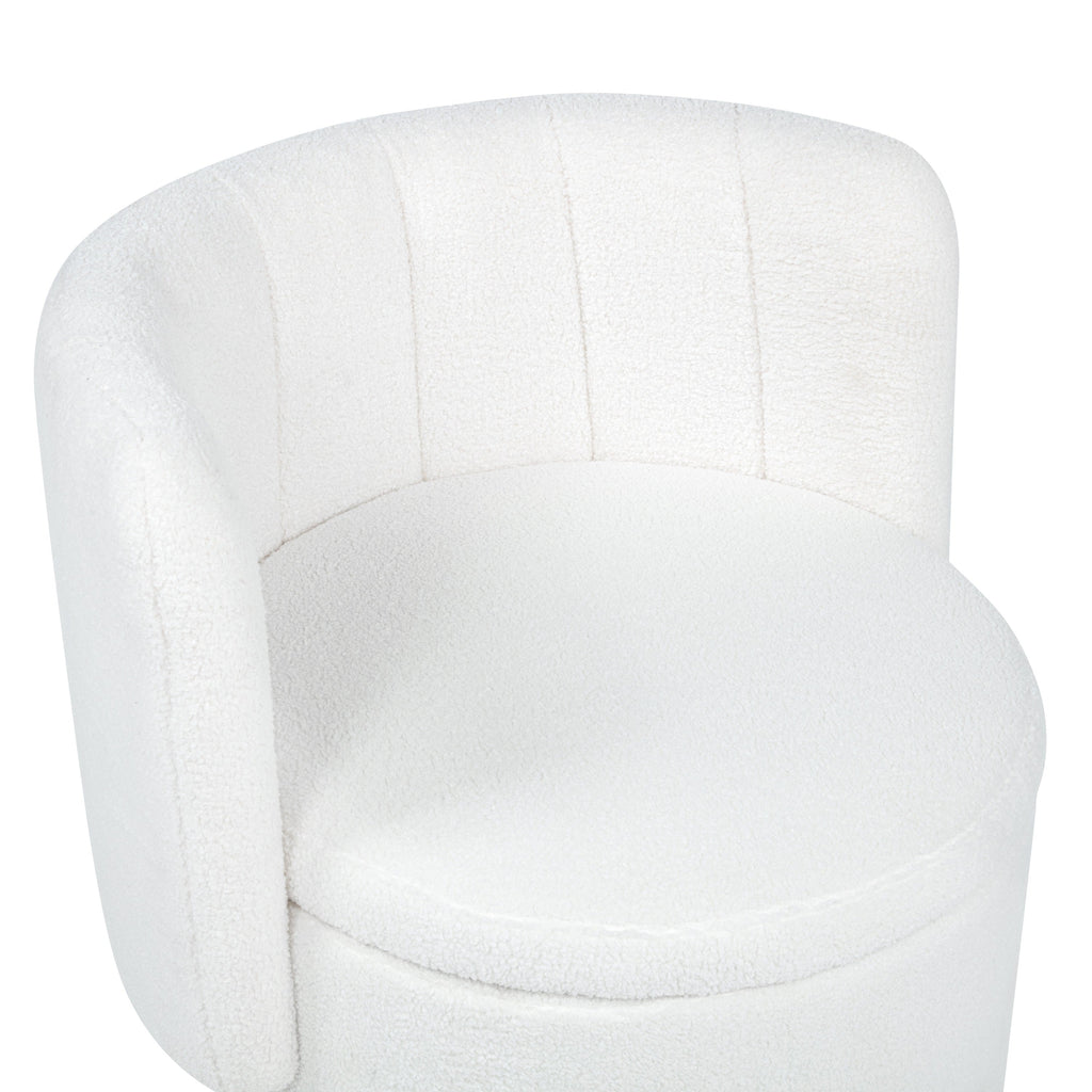 360 Degree Swivel Back Sofa Chair With Storage Space