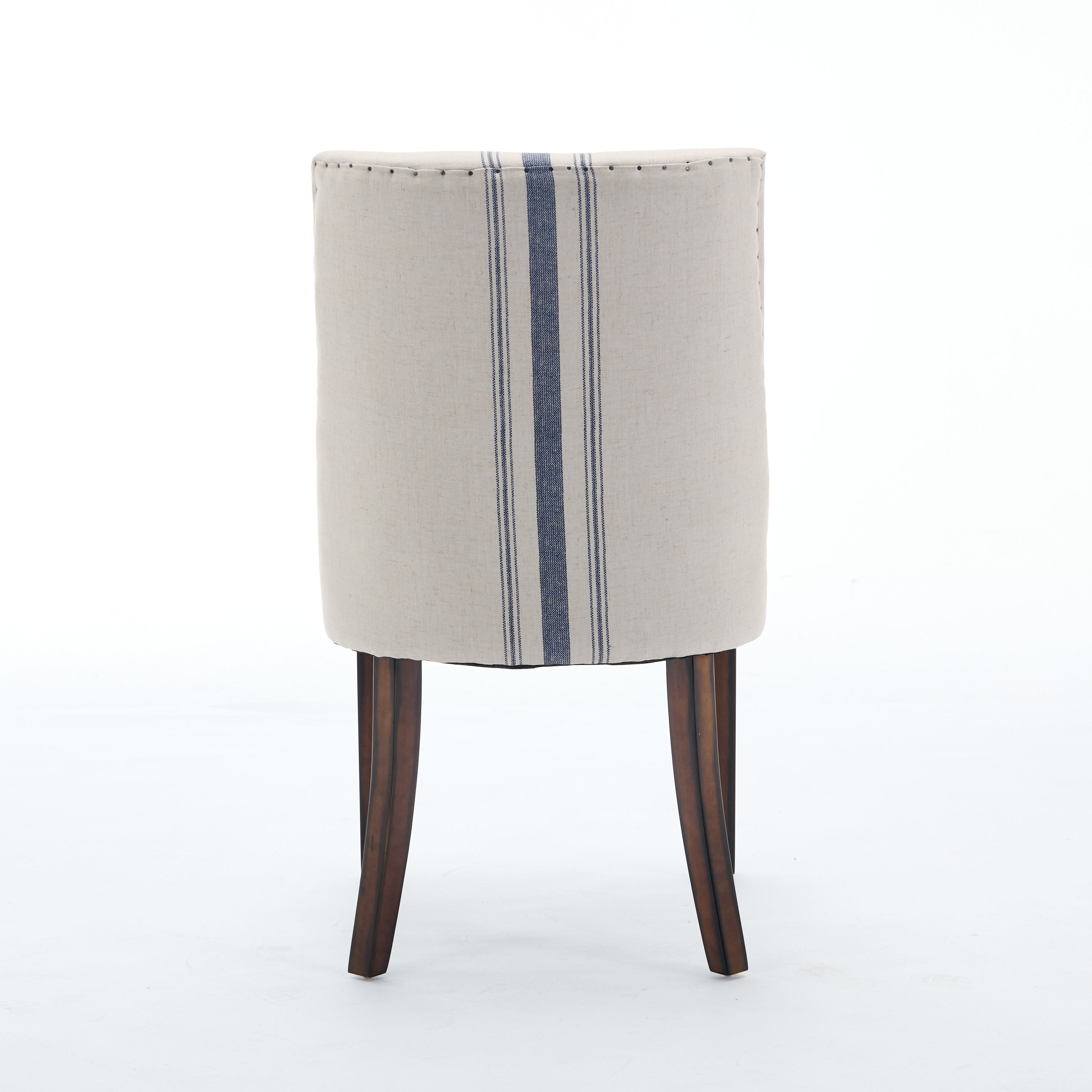 Hearthwick Striped Upholstered Dining Chair, Set of 2