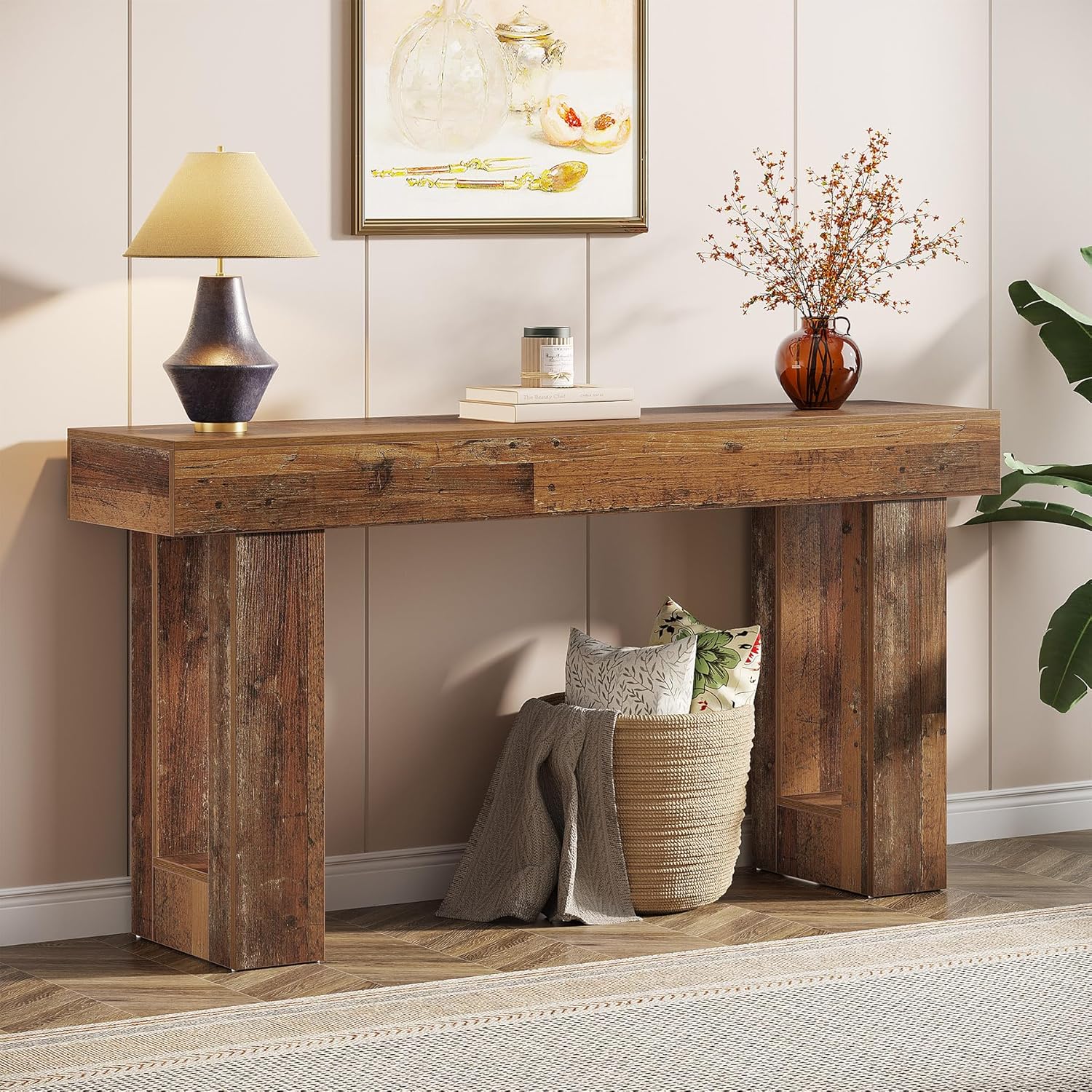 Hearthford Farmhouse Console Table