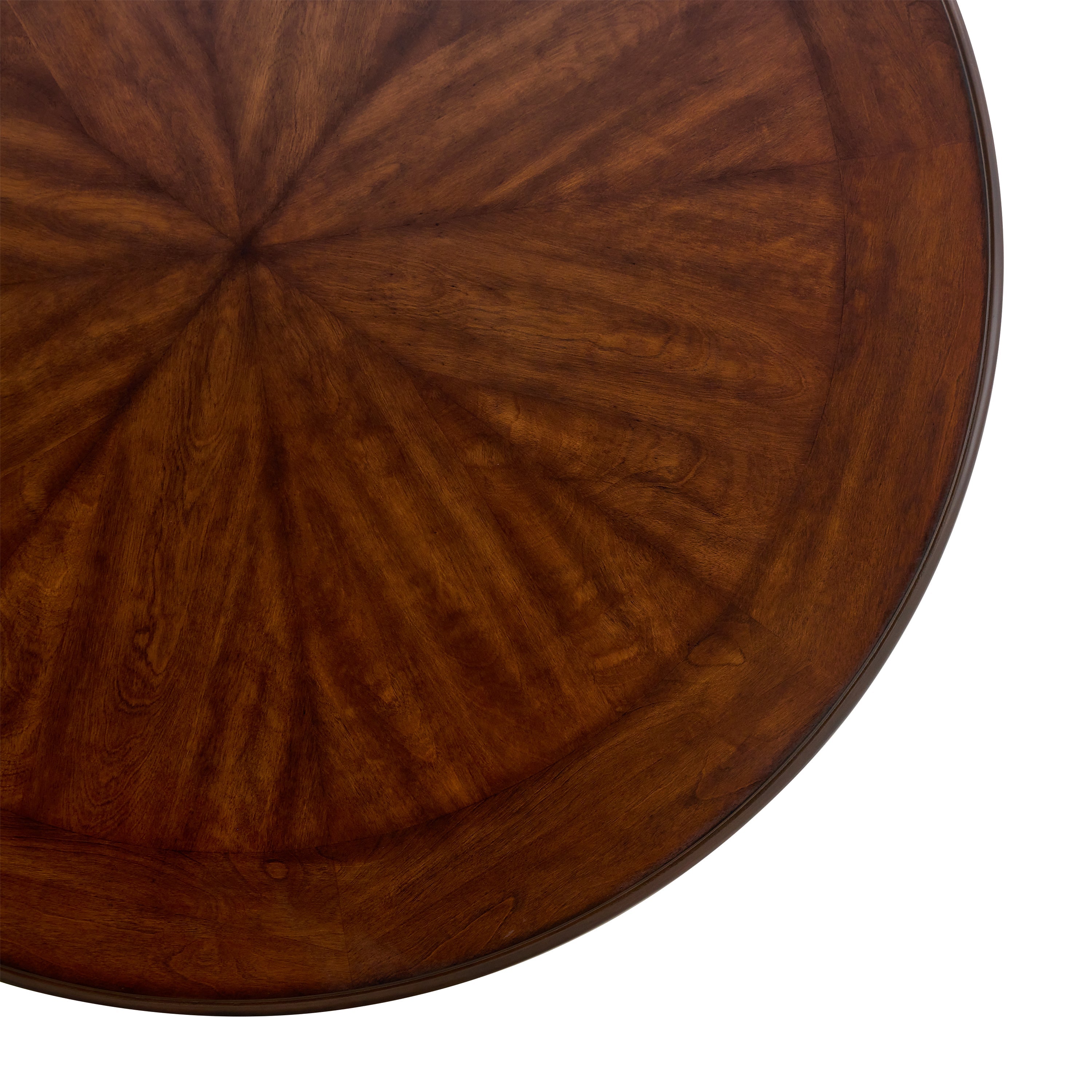 Crosswell Round Dining Table with Metal Legs