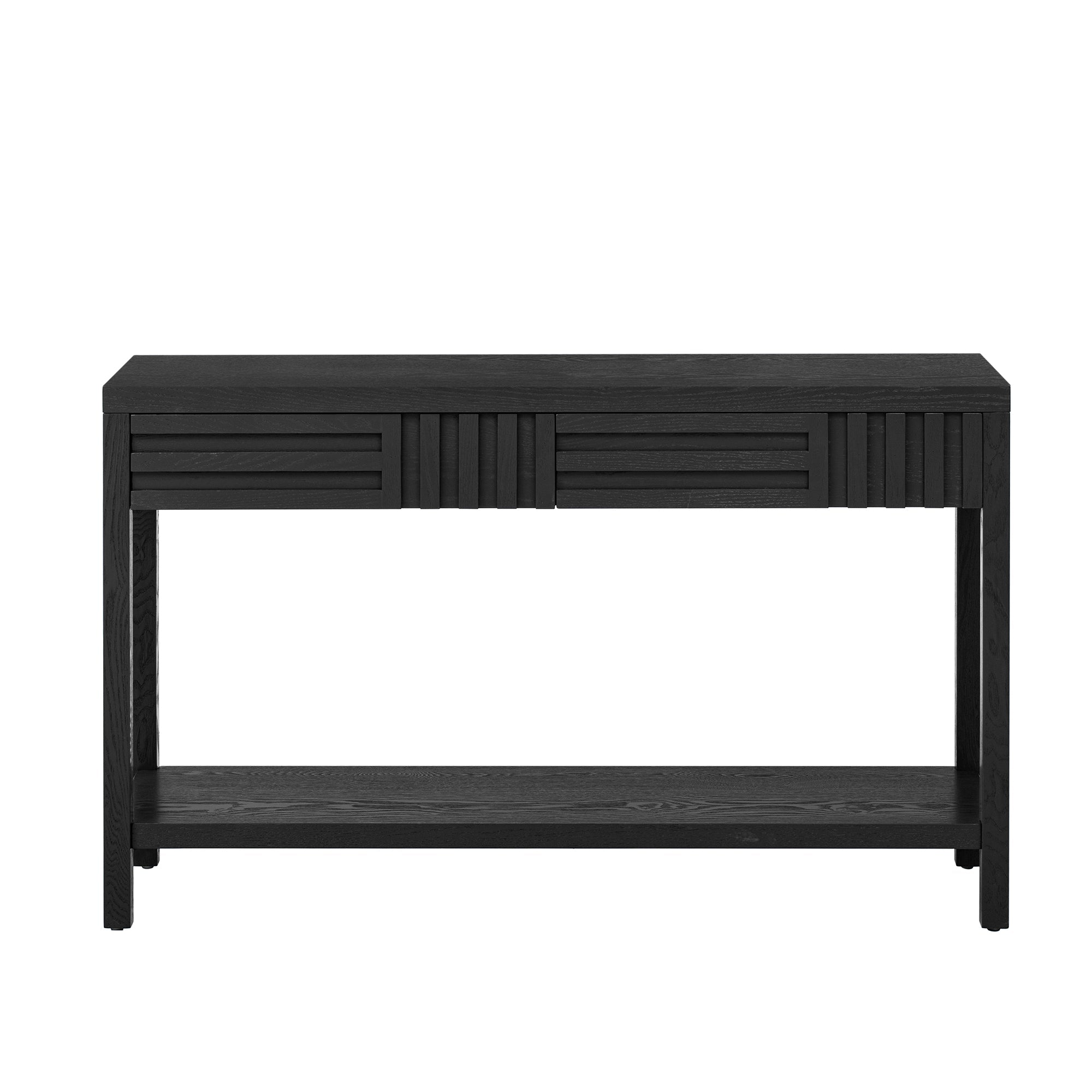 Geometric Drawer Entryway Console Table