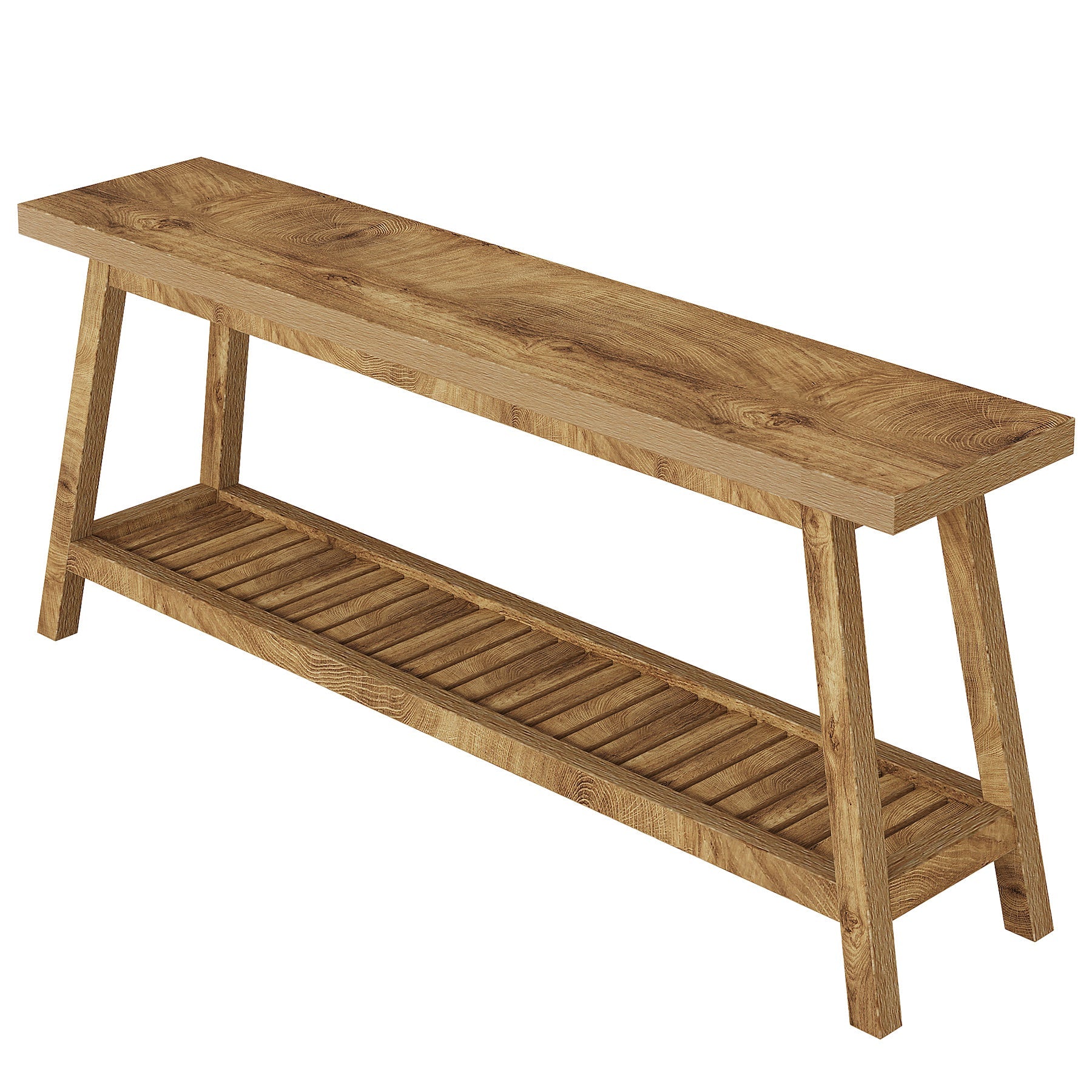 Marleton Solid Wood Modern Farmhouse Console Table