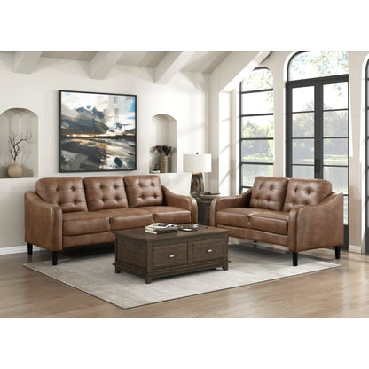 Mallory Sofa in Browna