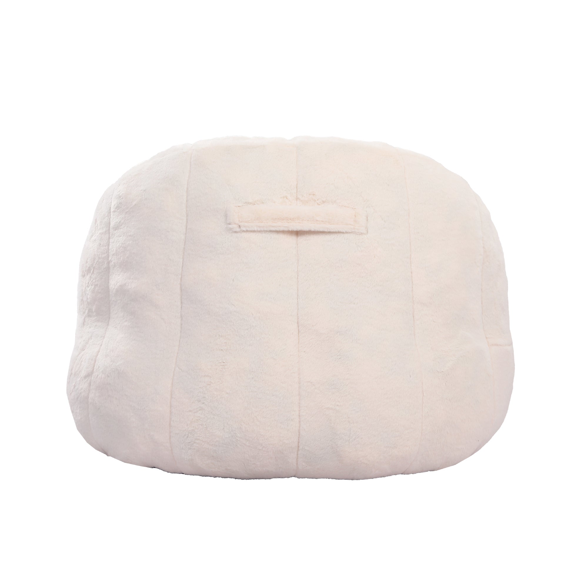 Beanbag Sofa Chair with Armrests Stuffed with High-Density Foam