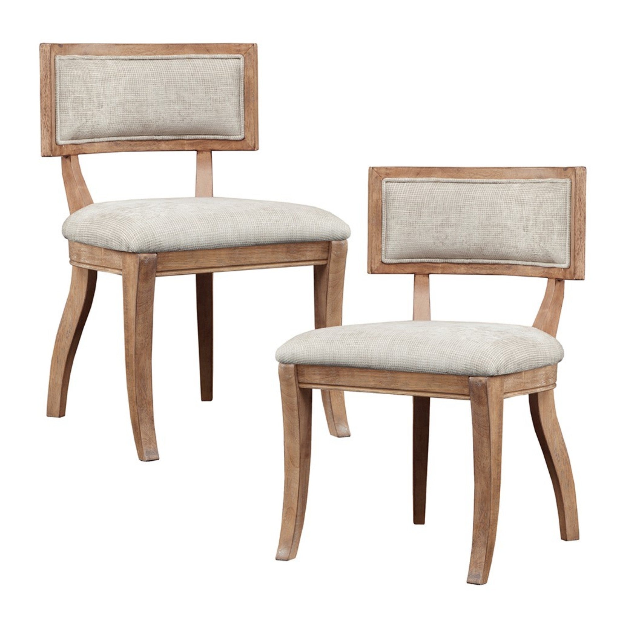 Meadowford Dining Chair with Curved Back, Set of 2