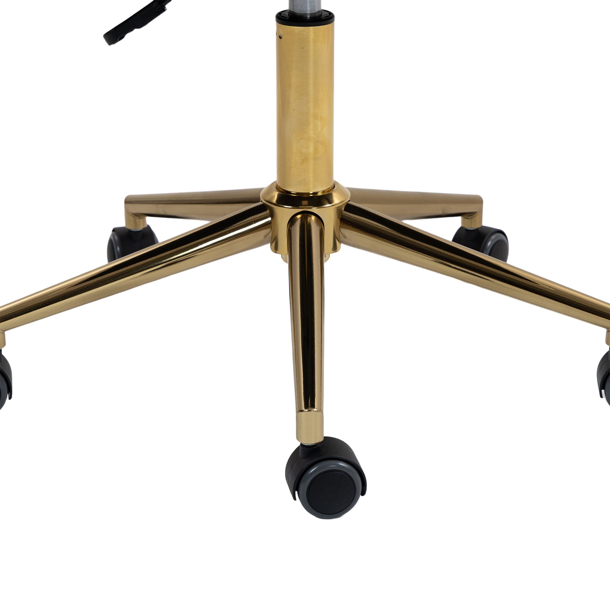Modern Velvet Home Office Desk Chair with Adjustable Height and Swivel Wheels