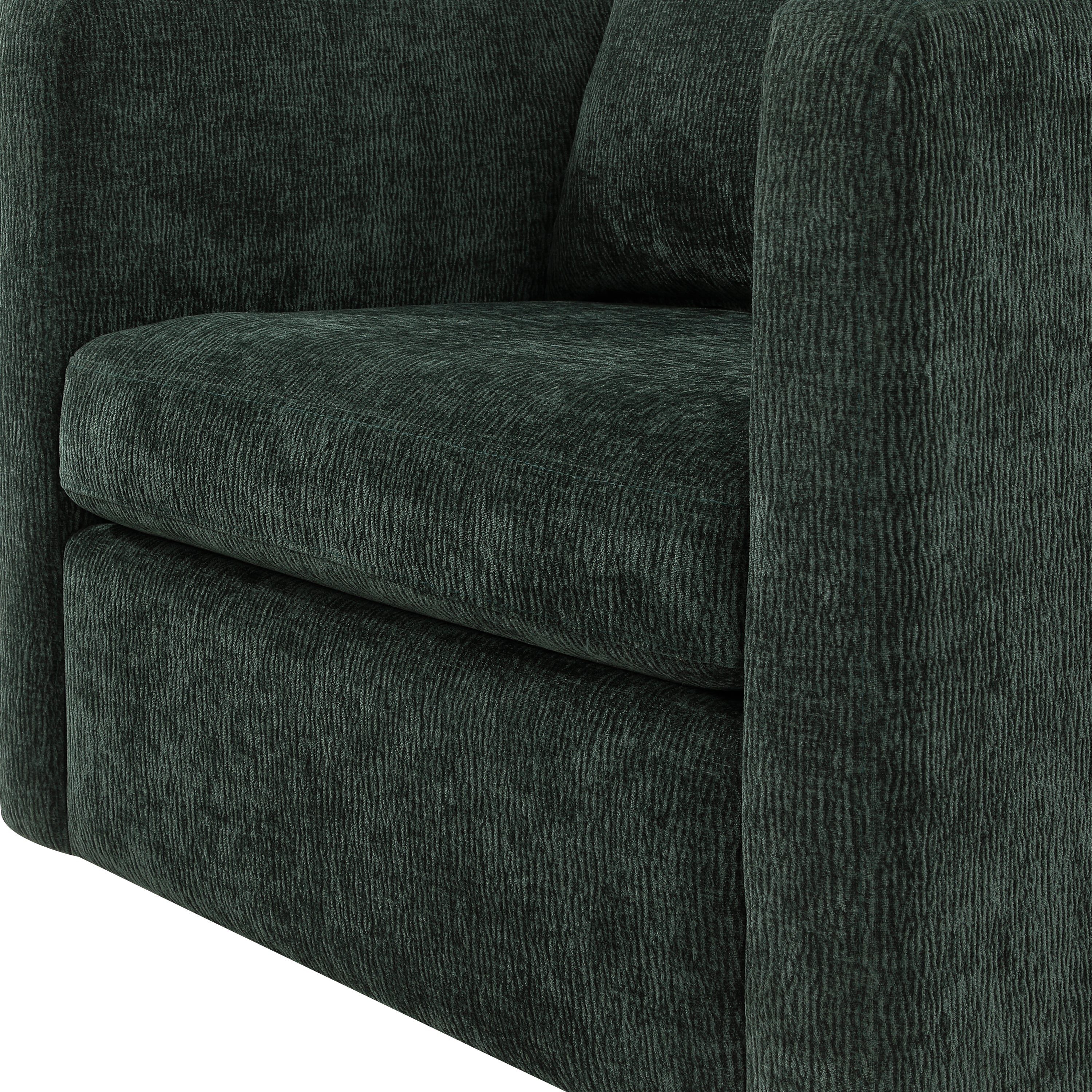 Sutton Light Grey Performance Fabric Swivel Barrel Chair