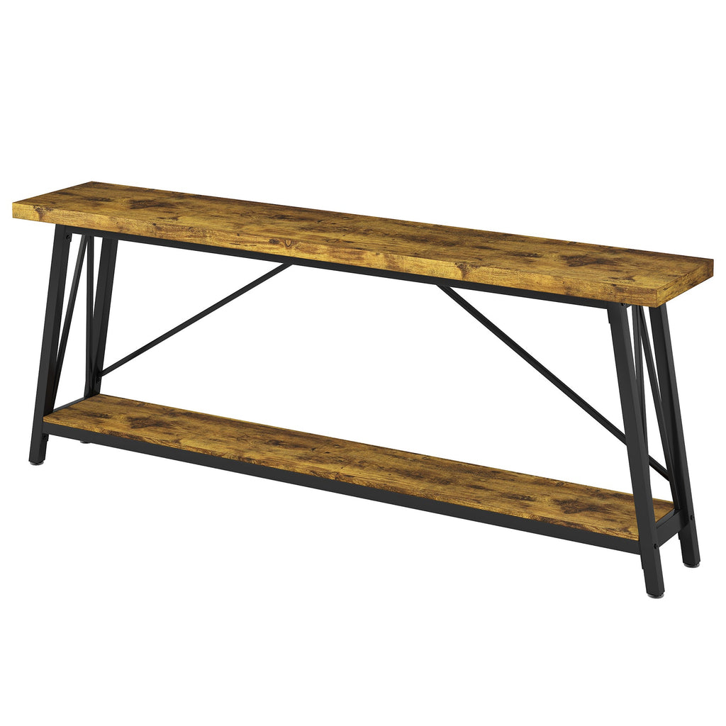 Millstone Industrial Sofa Table