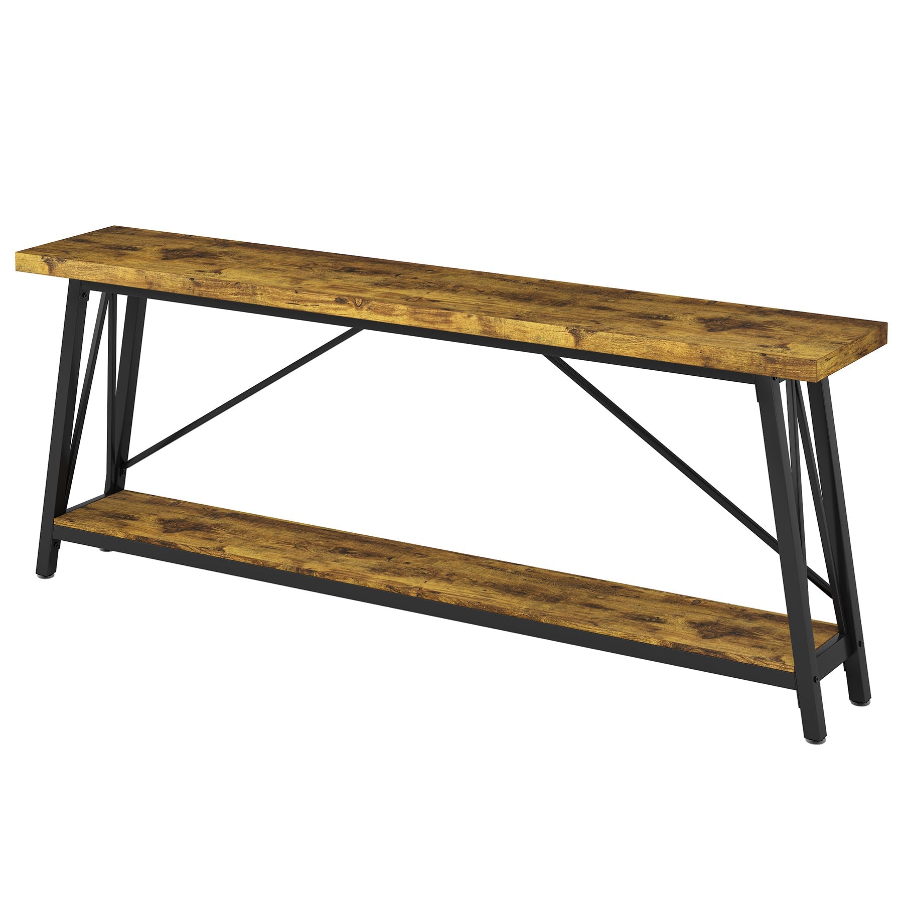 Millstone Industrial Sofa Table