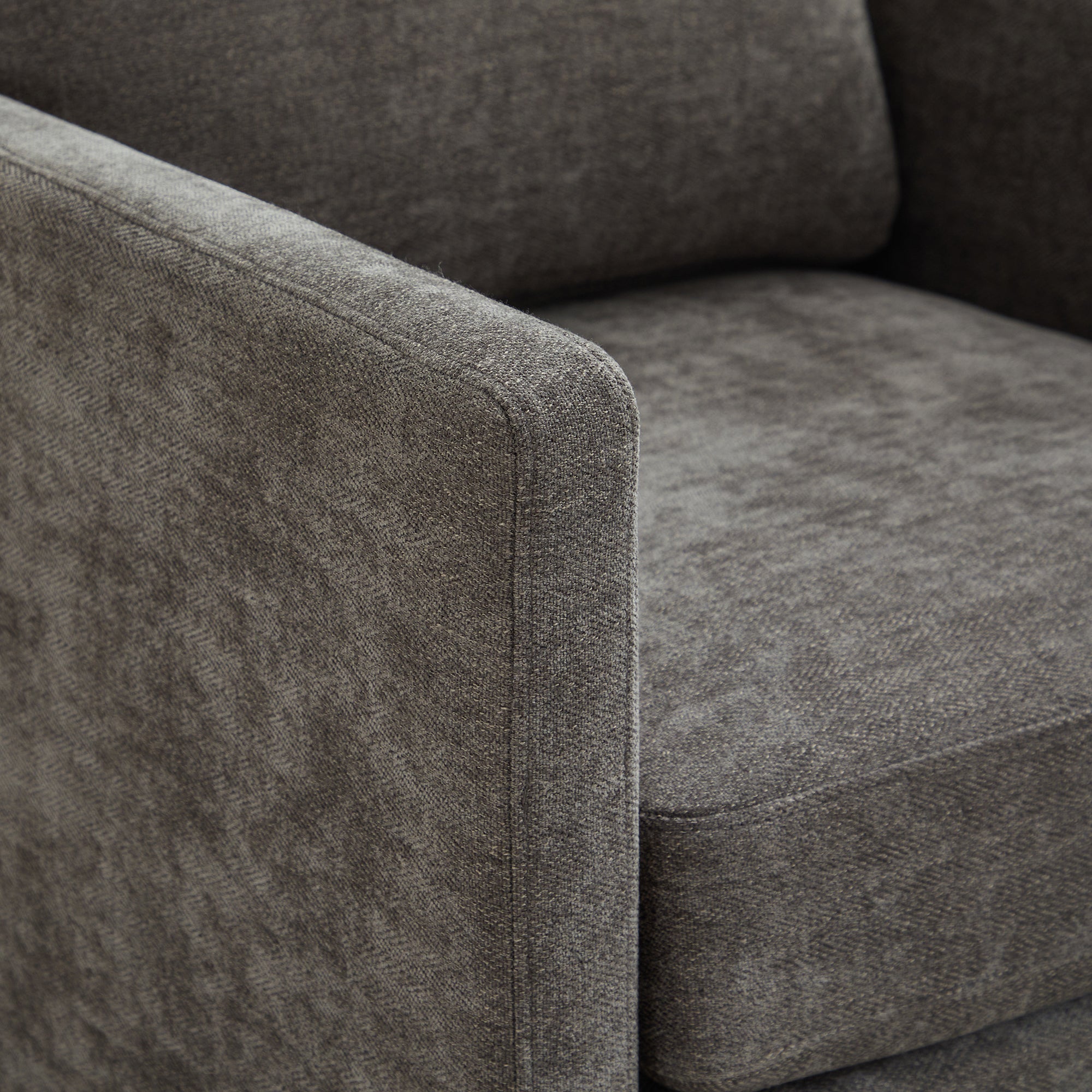 Modern Square Upholstered Swivel Accent Chair