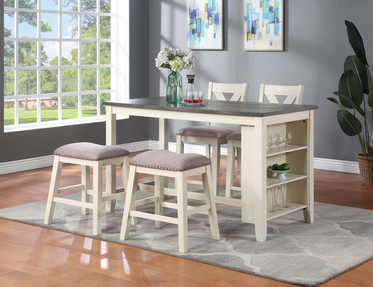 F2595 3pc Counter Height Table & Stools