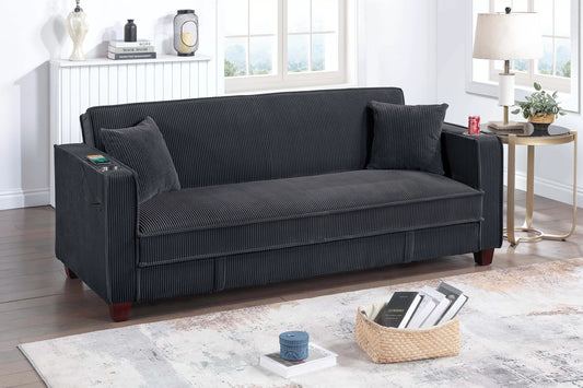 F8569 Sofa Bed Convertible with Storage