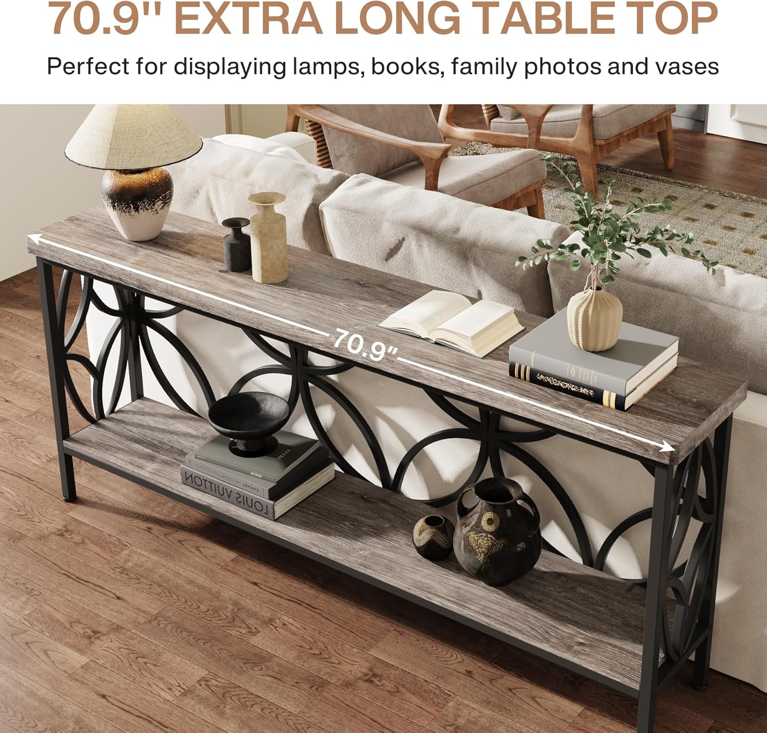 Stonebridge Industrial Console Table