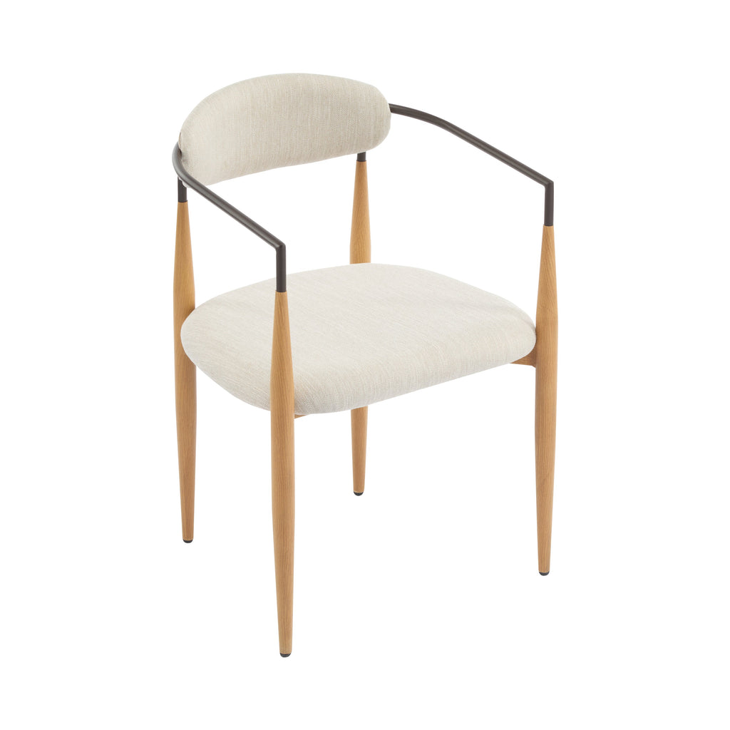 Fielding Mid-Century Modern Dining Chair, Set of 2