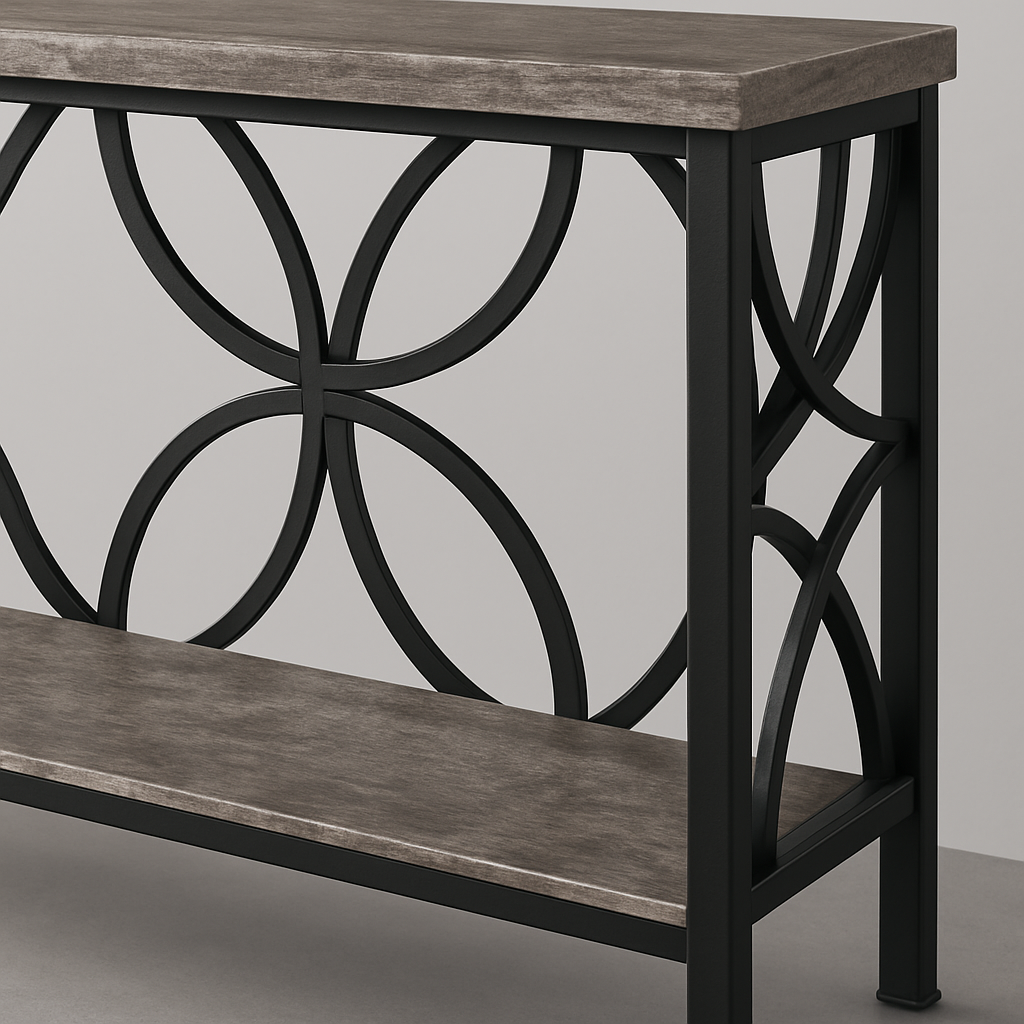 Stonebridge Industrial Console Table