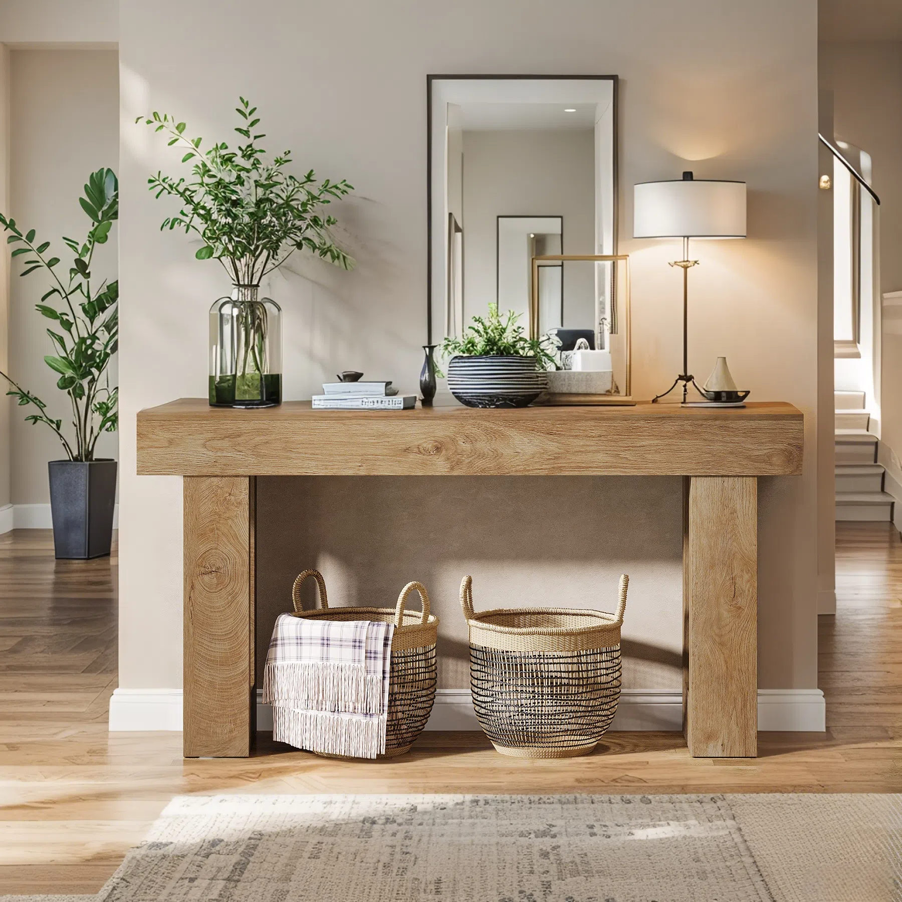 Hearthford Farmhouse Console Table