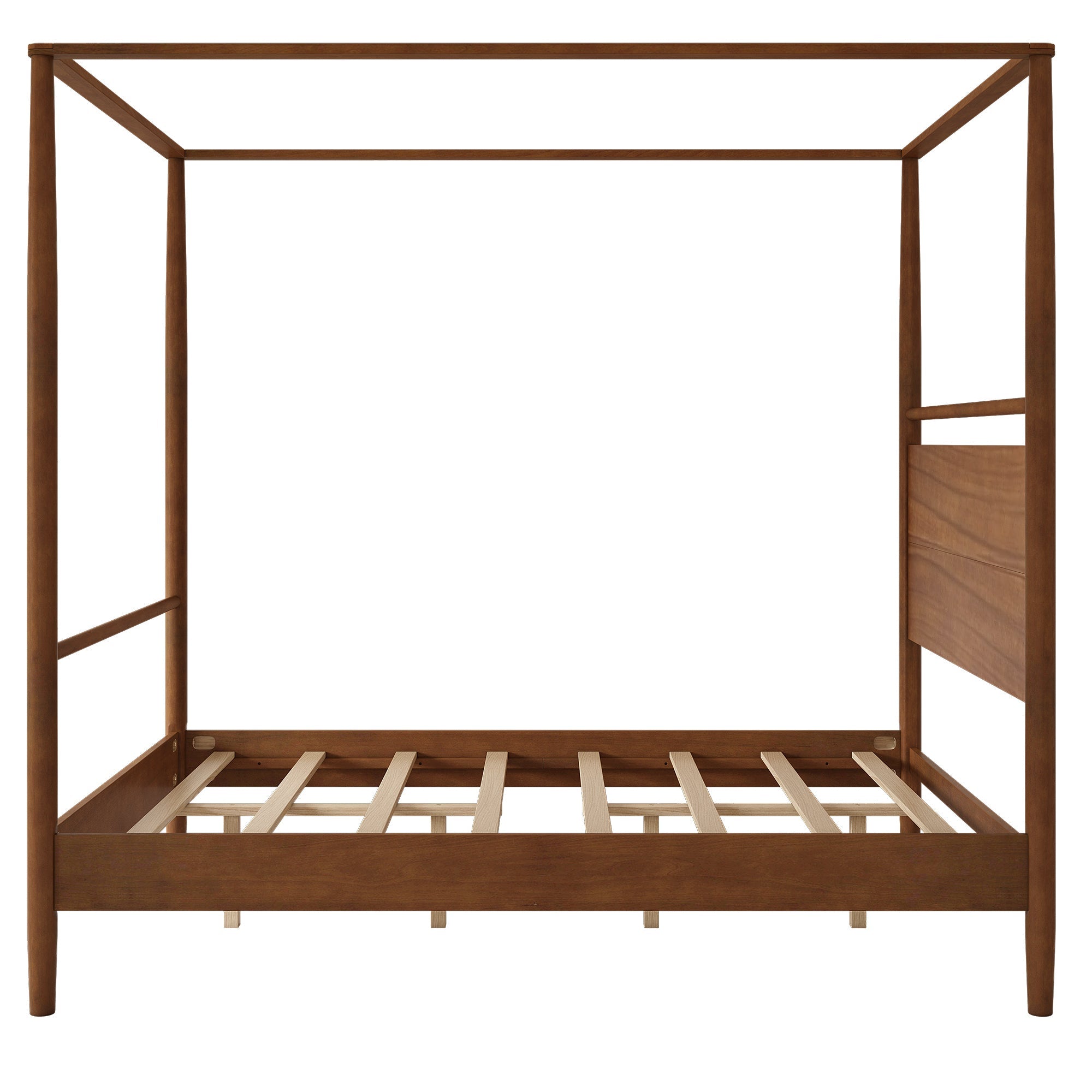 Solid Wood Canopy Bed
