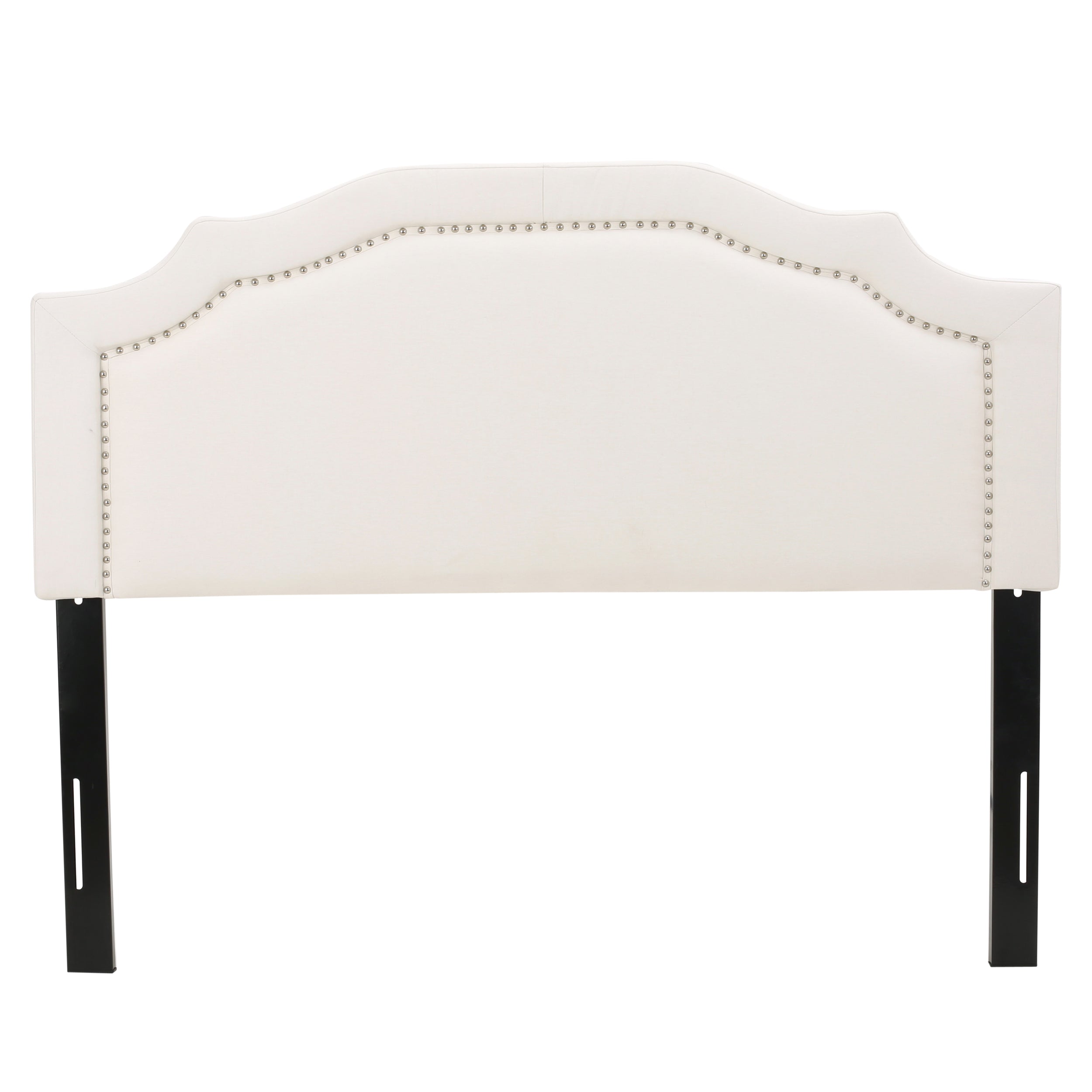 Nailhead Trim Upholstered Headboard