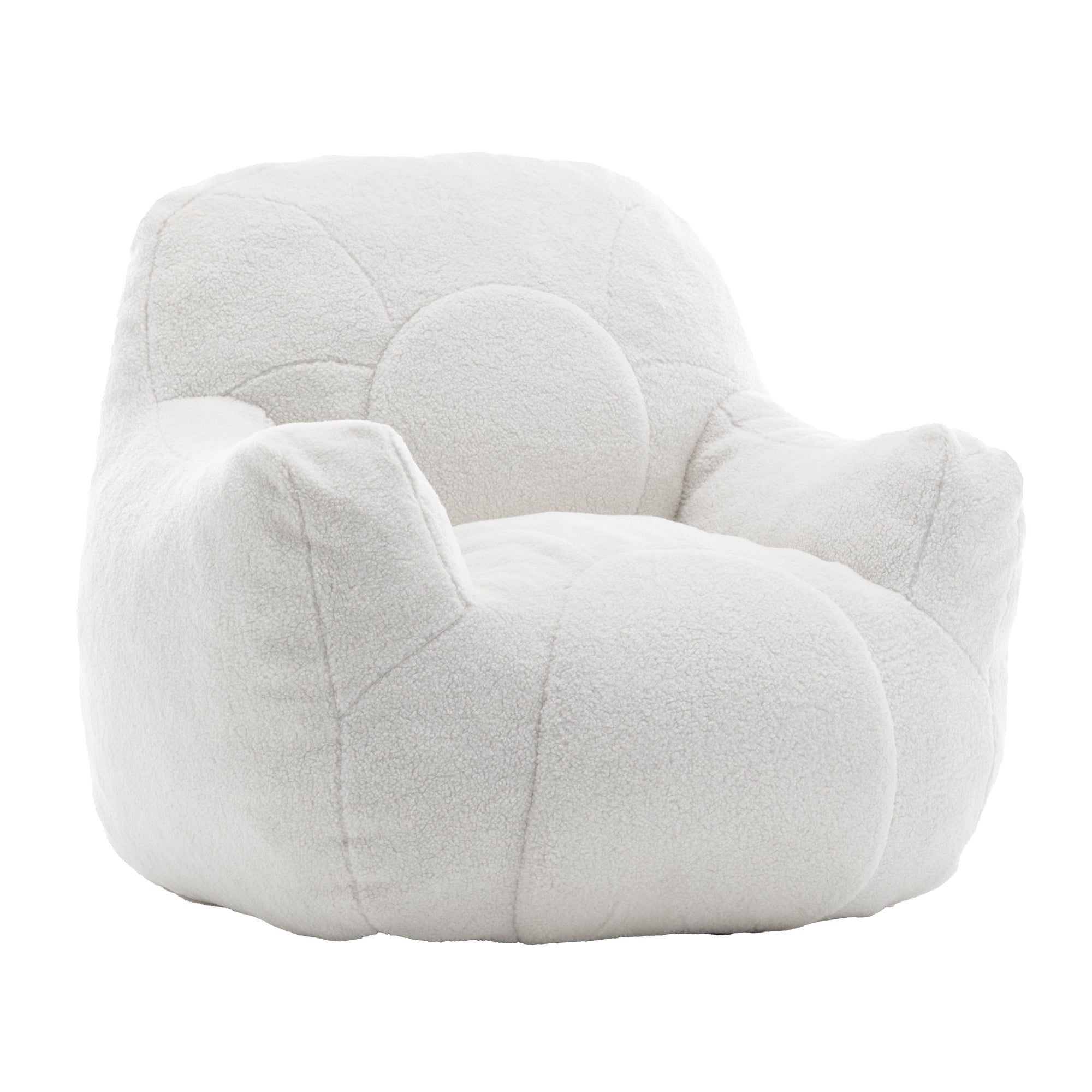 Tufted Memory Foam Bean Bag Chair