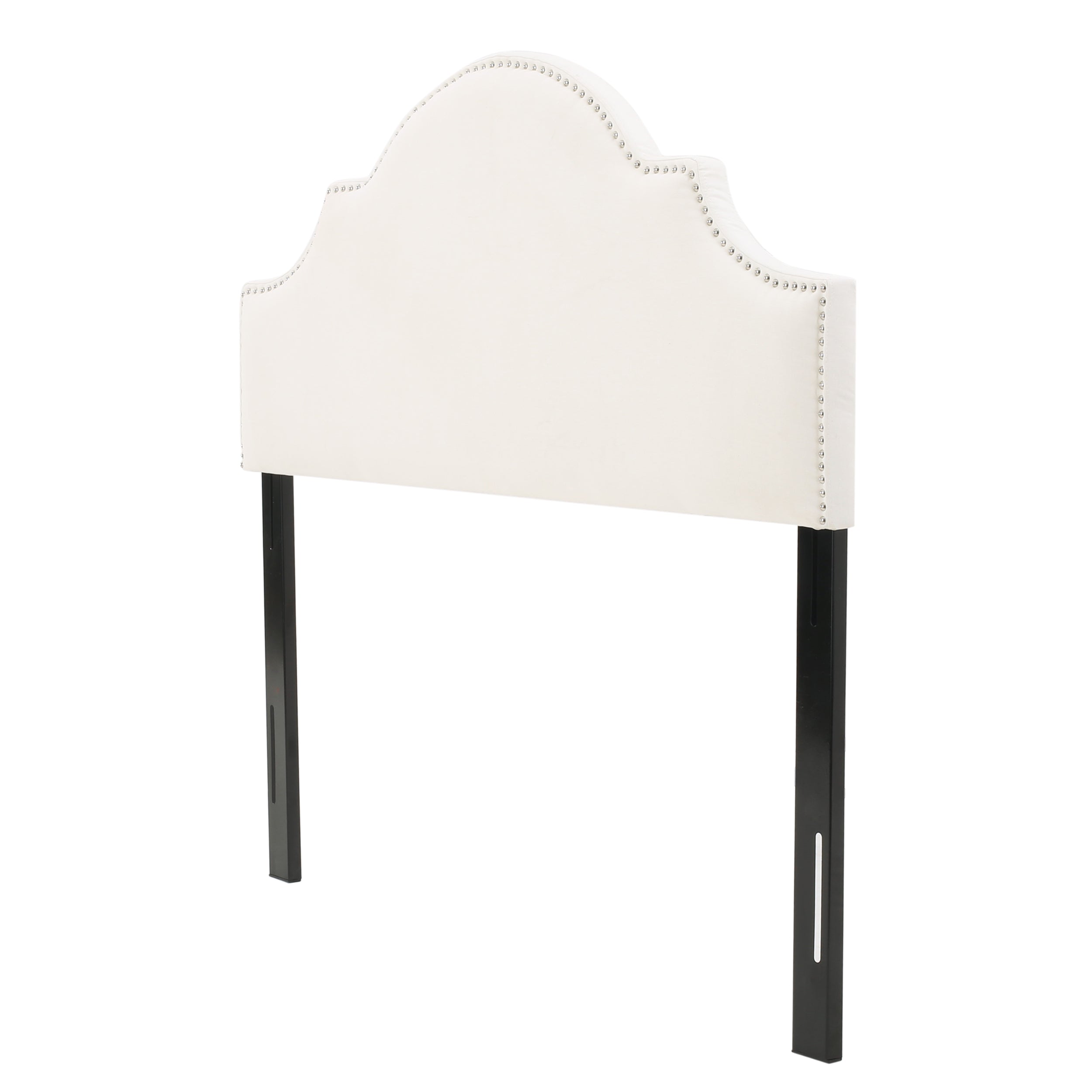 Upholstered Nailhead Trim Headboard