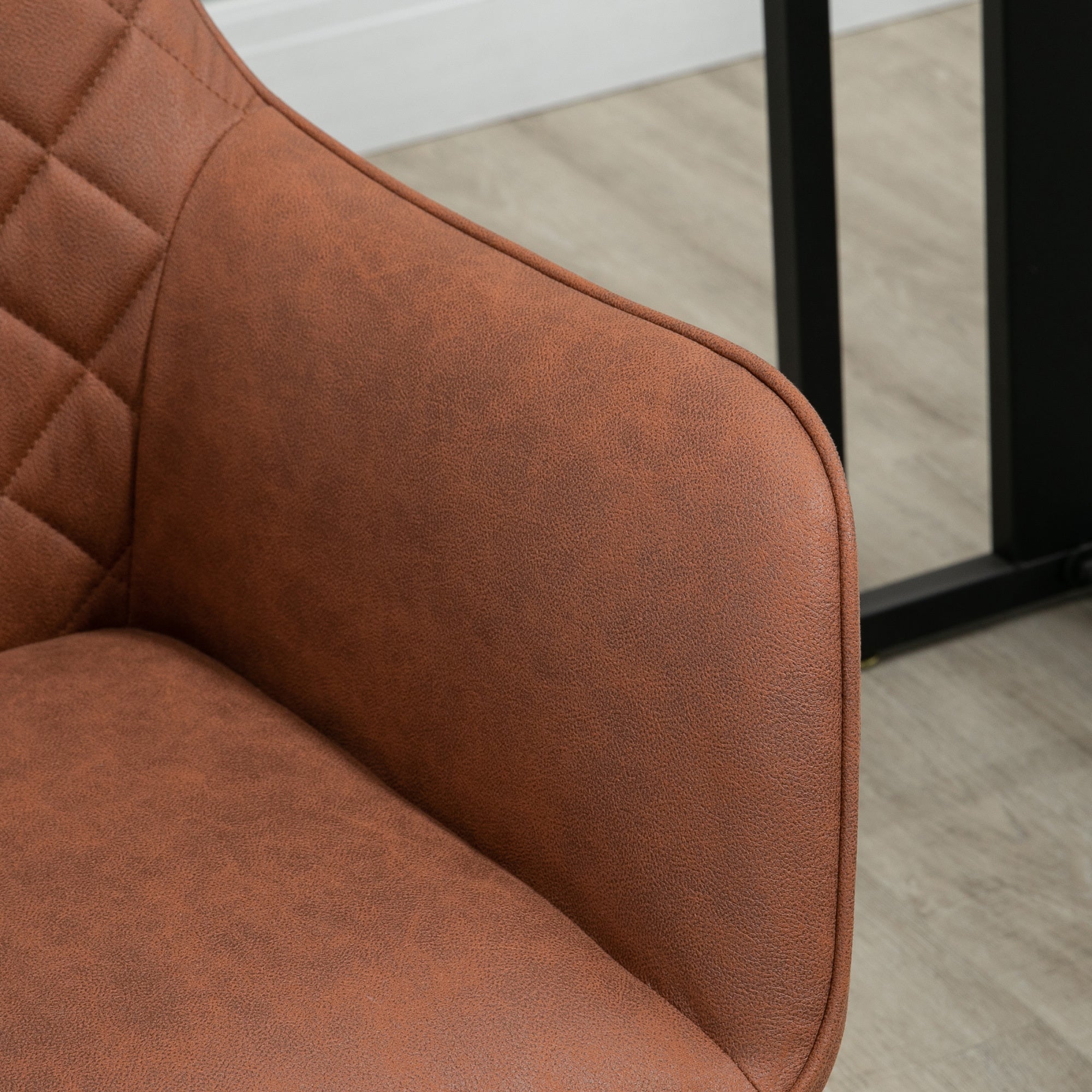 Diamond Home Office Swivel Desk Chair with Adjustable Height