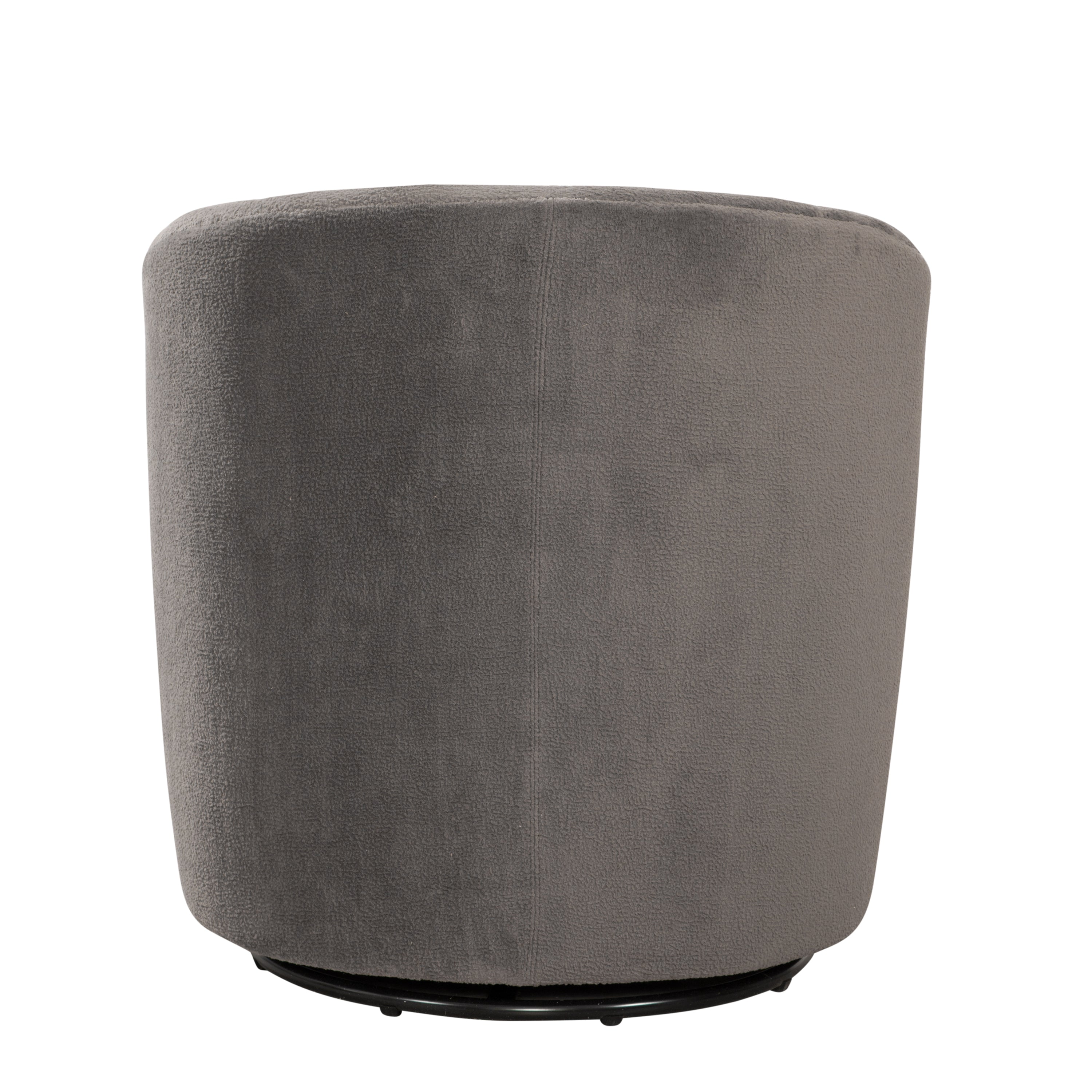 Oaklynn Barrel Style Swivel Accent Chair with Performance Fabric