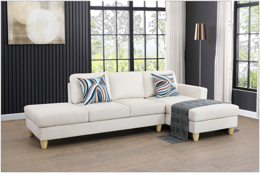 Arlo 2-pc Sectional - White