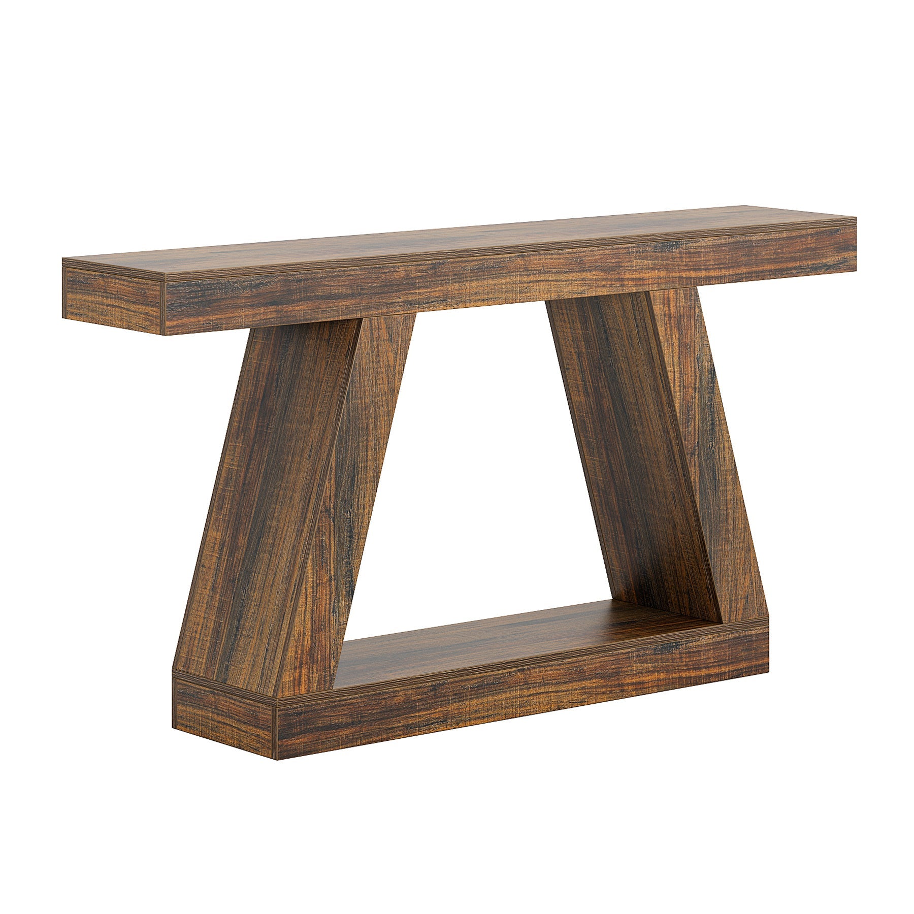 Riverden Farmhouse Console Table with Storage