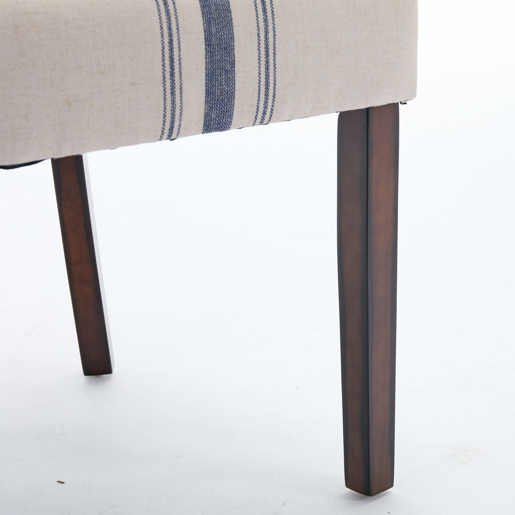 Hearthwick Striped Upholstered Dining Chair, Set of 2