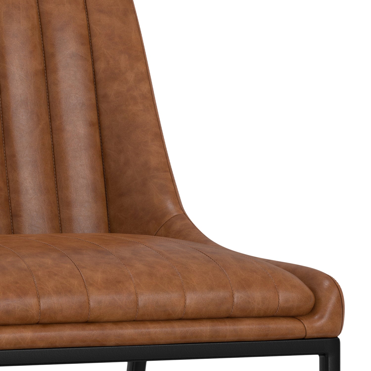 Melody Faux Leather Dining Chair, Set of 2