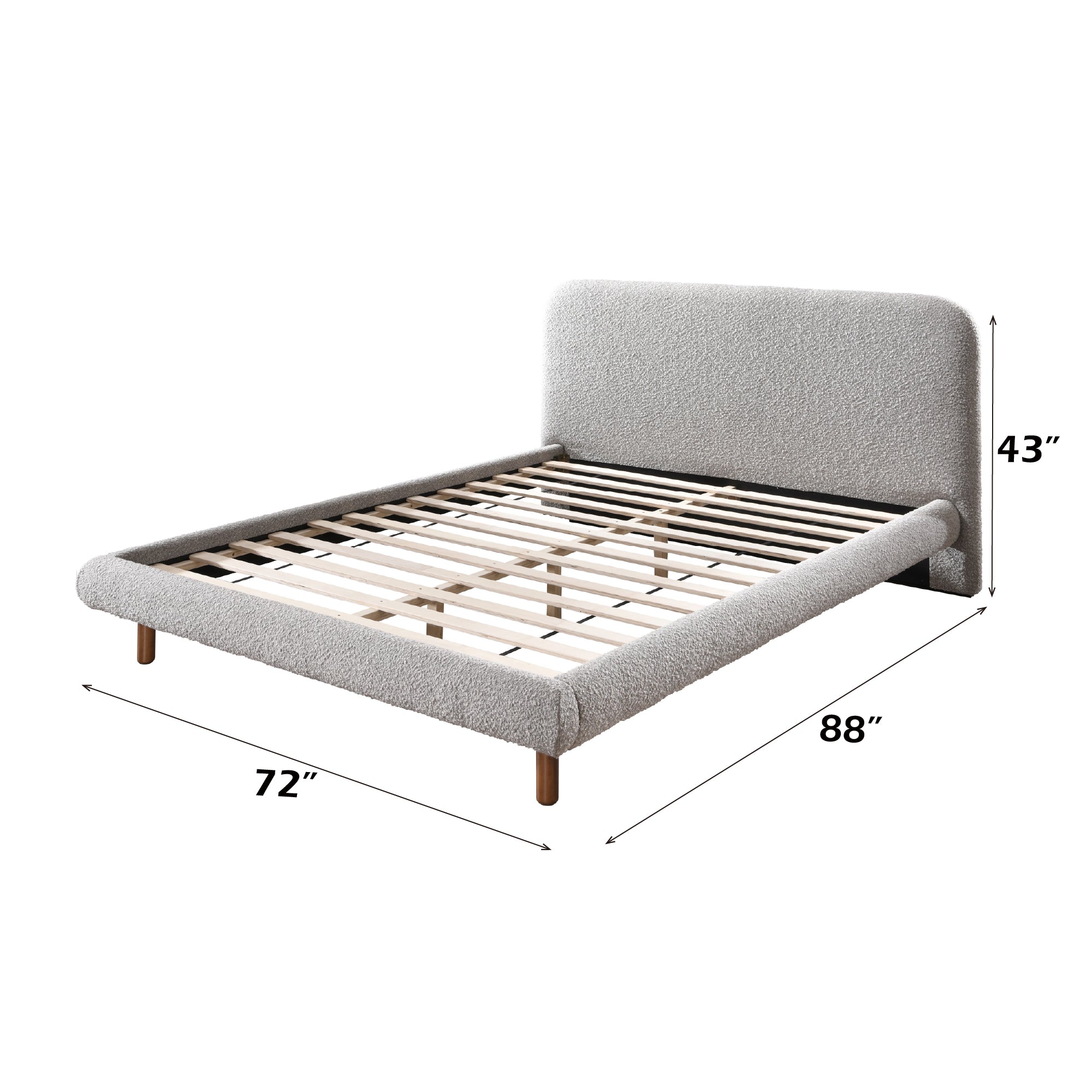 Cleo Boucle Bed