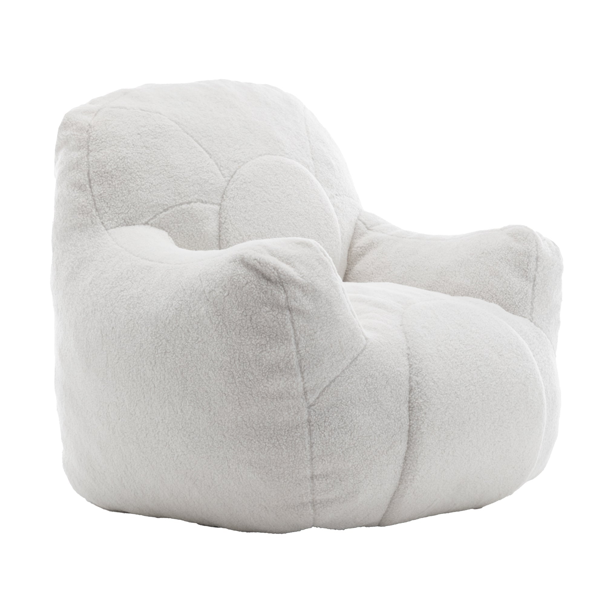 Tufted Memory Foam Bean Bag Chair