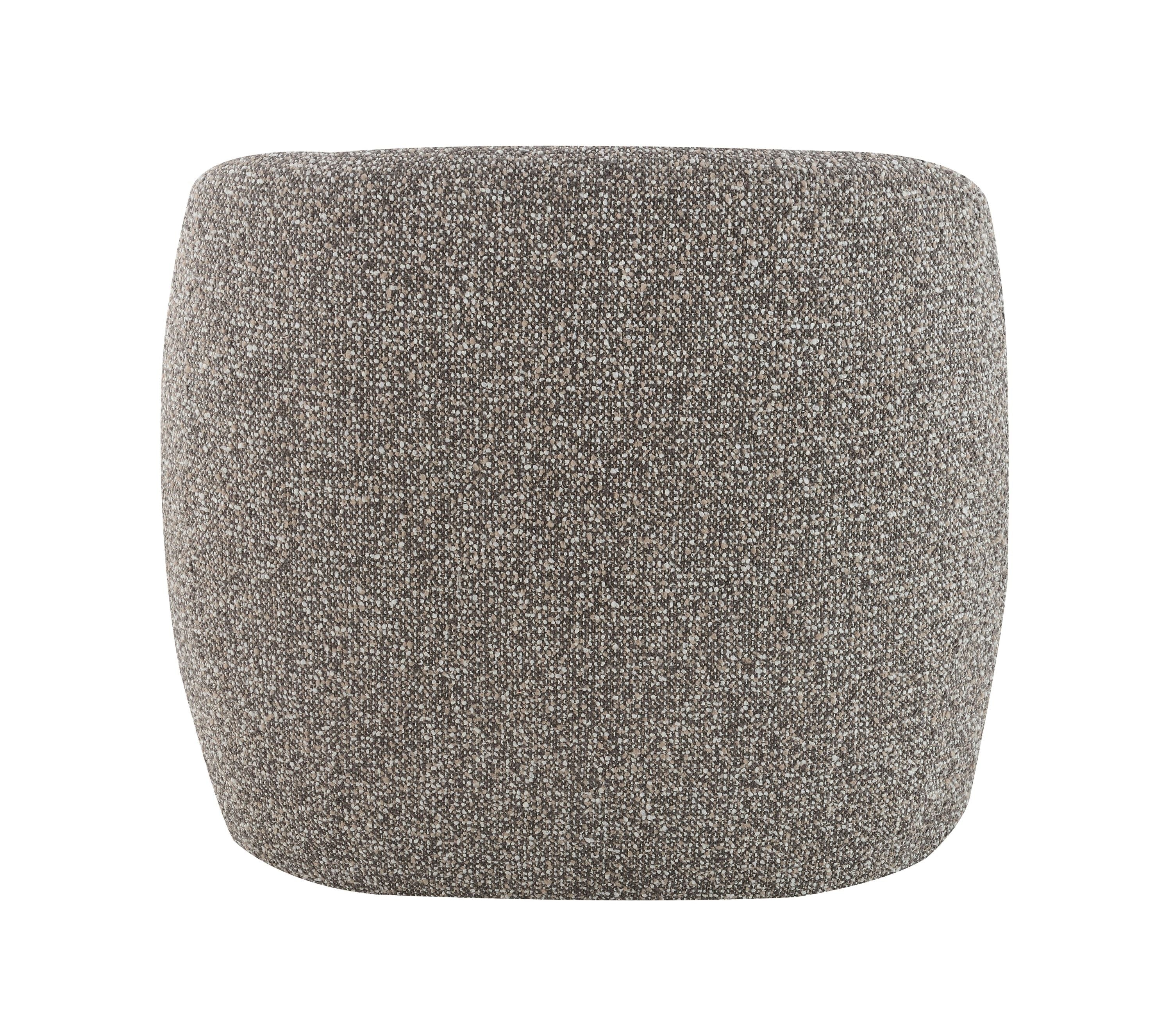 Livia Brown & Gray Tweed Accent Chair