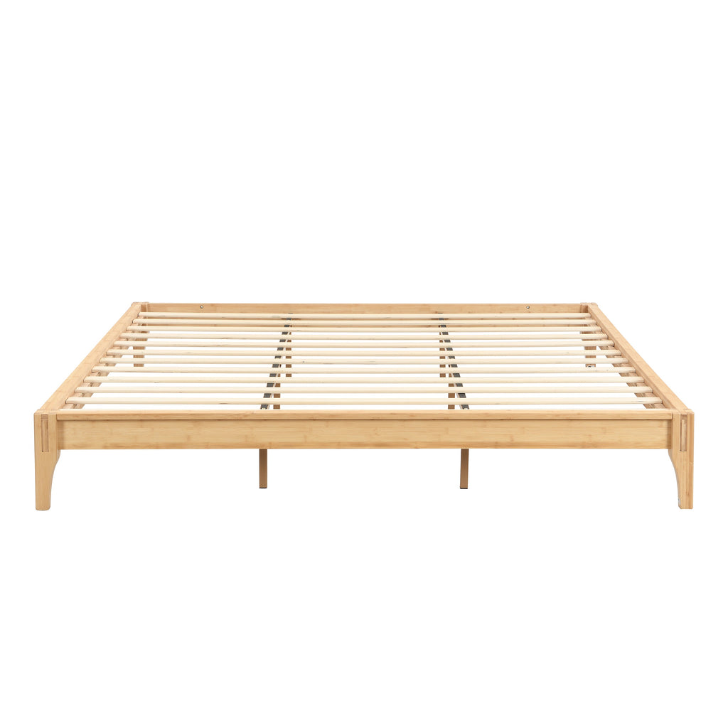 Bamboo Wood Platform Bed Frame