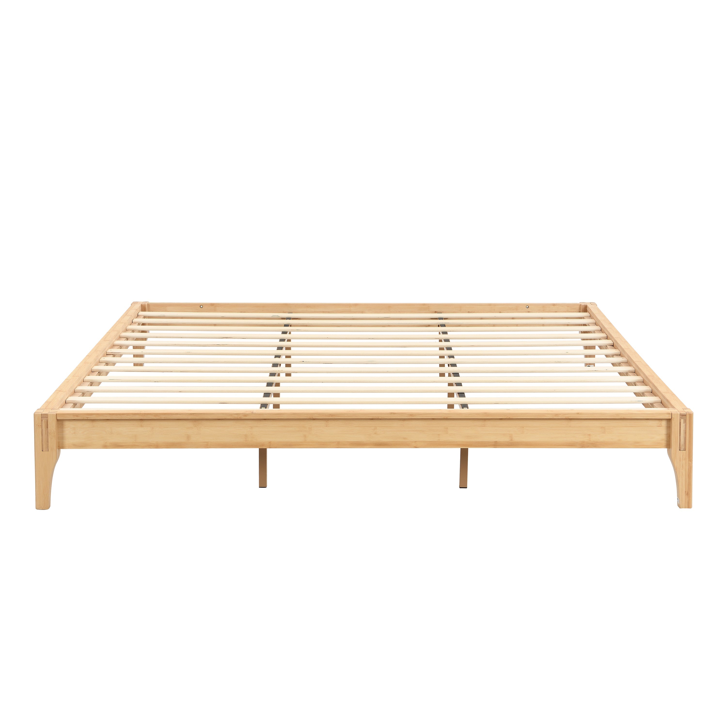 Bamboo Wood Platform Bed Frame