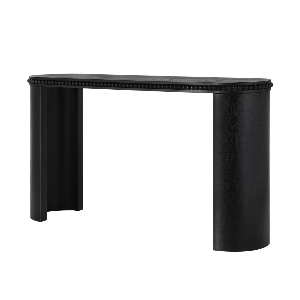 Beaded Trim Console Table