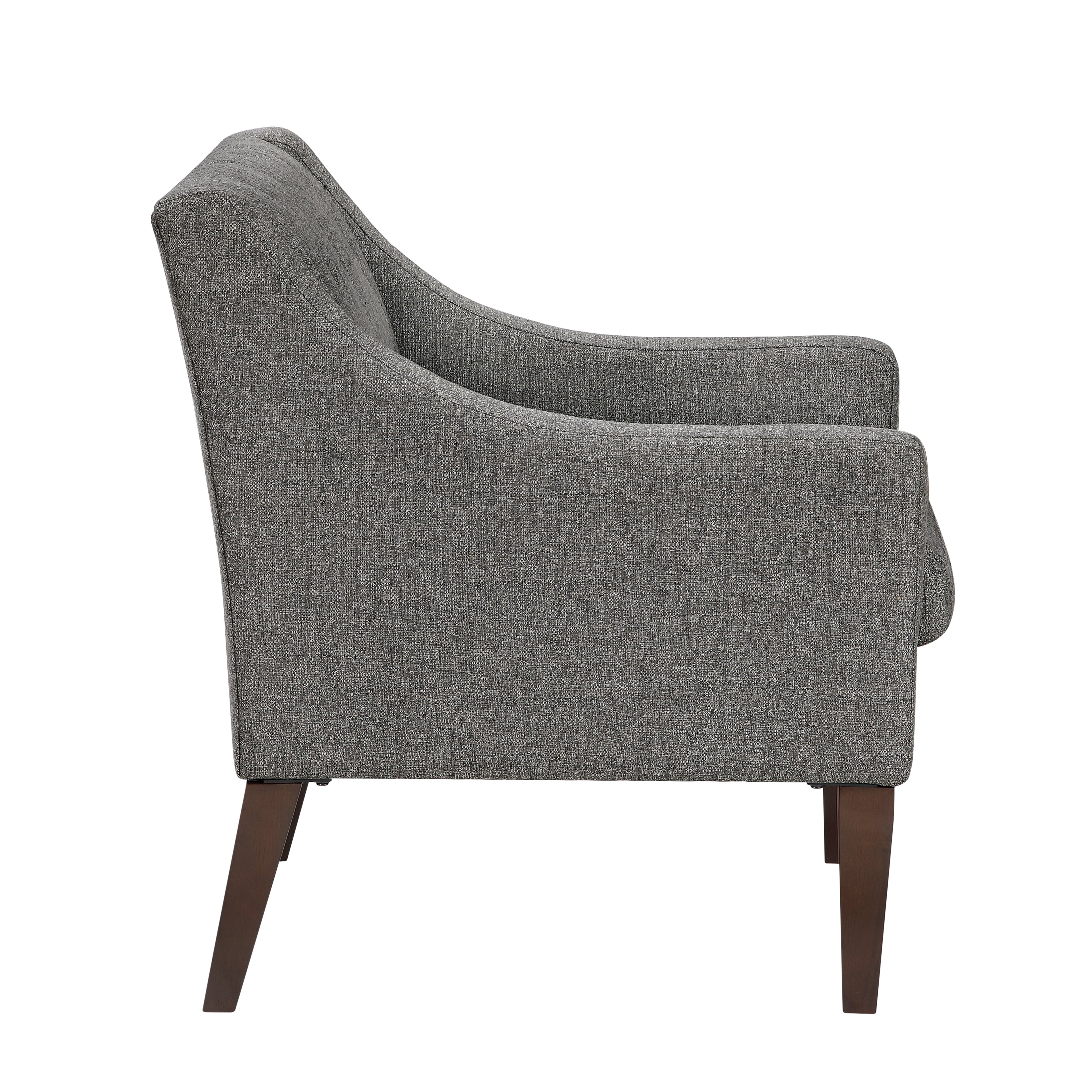 Contemporary Button Tufted Accent Chair
