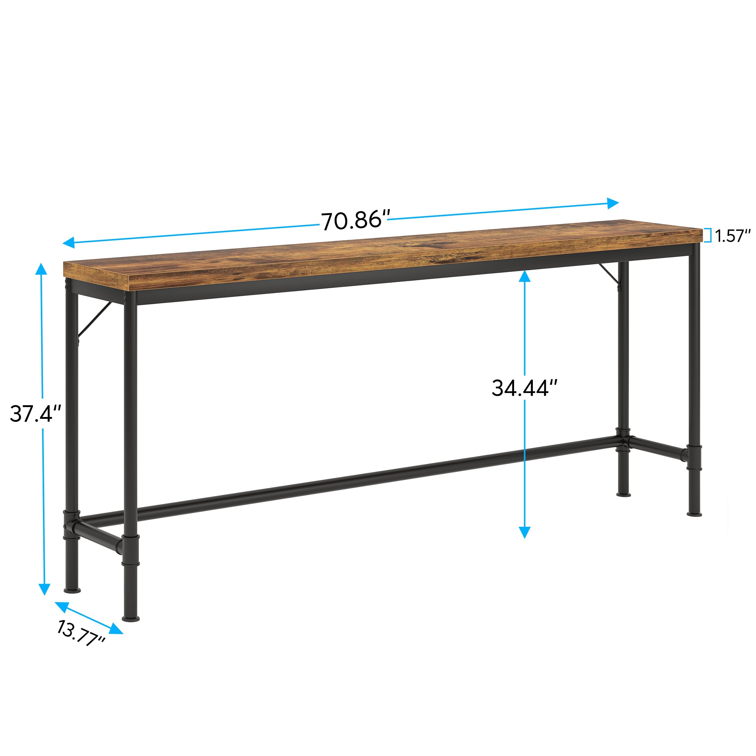 Linwood Industrial Console Table