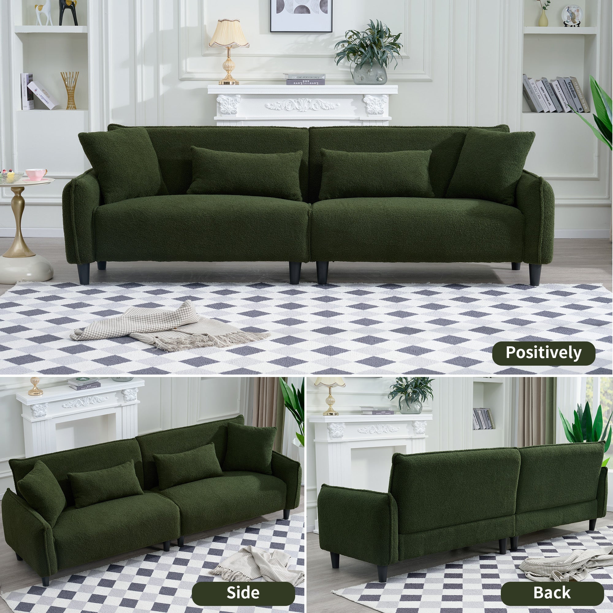 Teddy Velvet Sofa