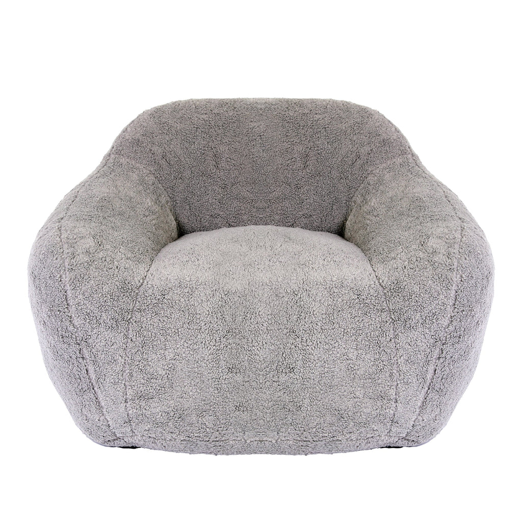 Oversized Teddy Memory Foam Bean Bag Chair