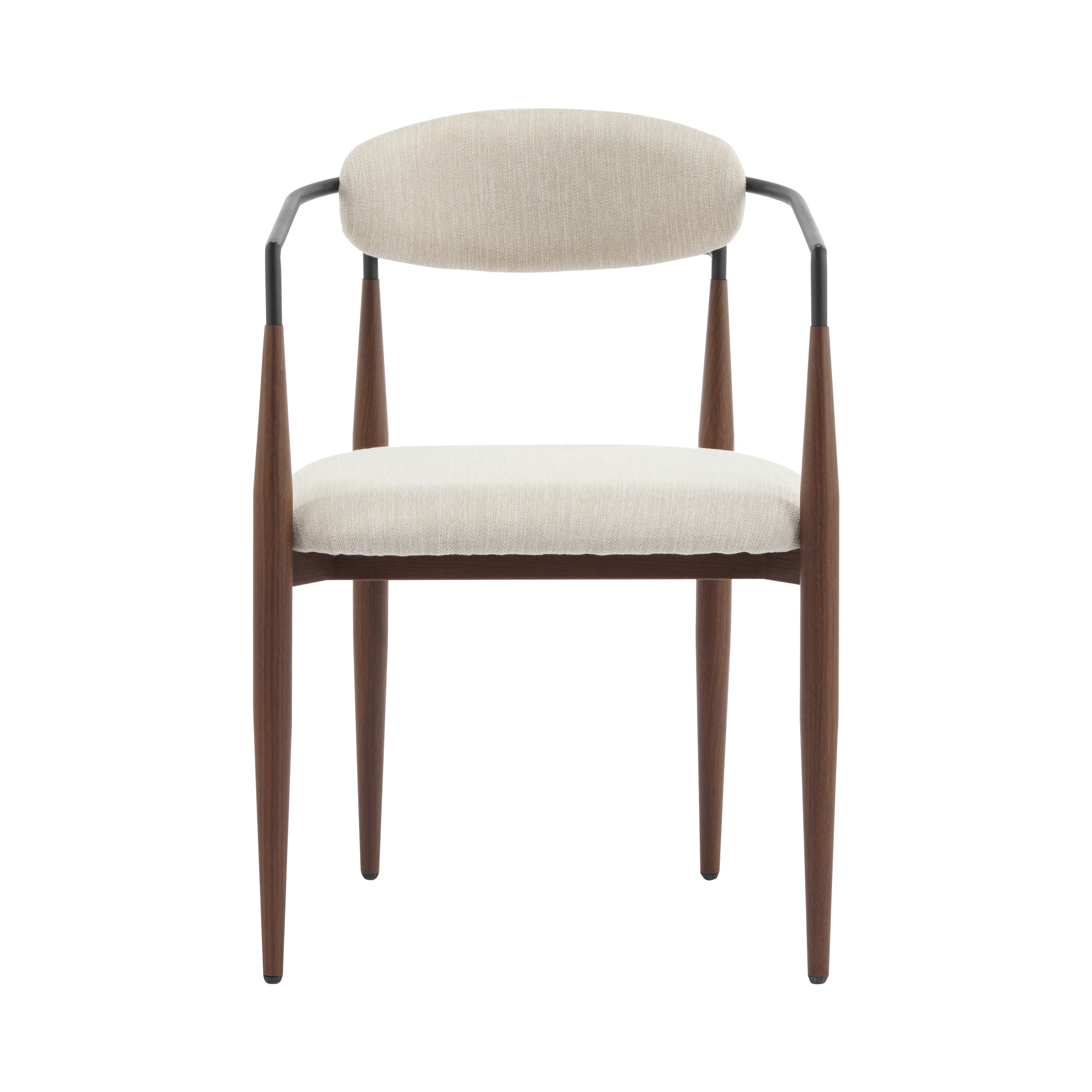 Fielding Mid-Century Modern Dining Chair, Set of 2